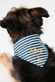 Joules Blue Small Bandana Dog Neckerchief - Image 1 of 4