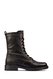 Clarks Black Wide Fit (G) Leather Orinoco2 Style Boots - Image 1 of 7