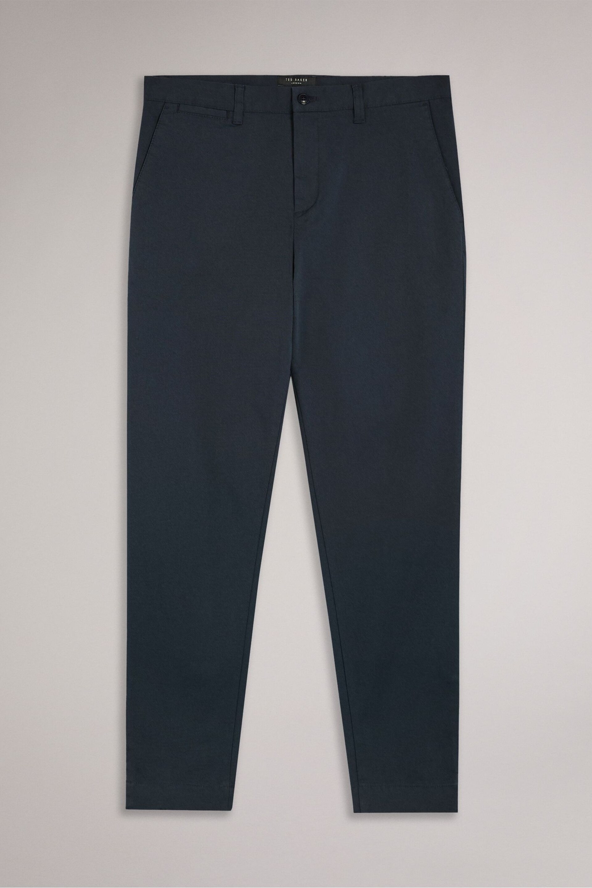 Ted Baker Blue Genbee Casual Relaxed Chinos - Image 4 of 6