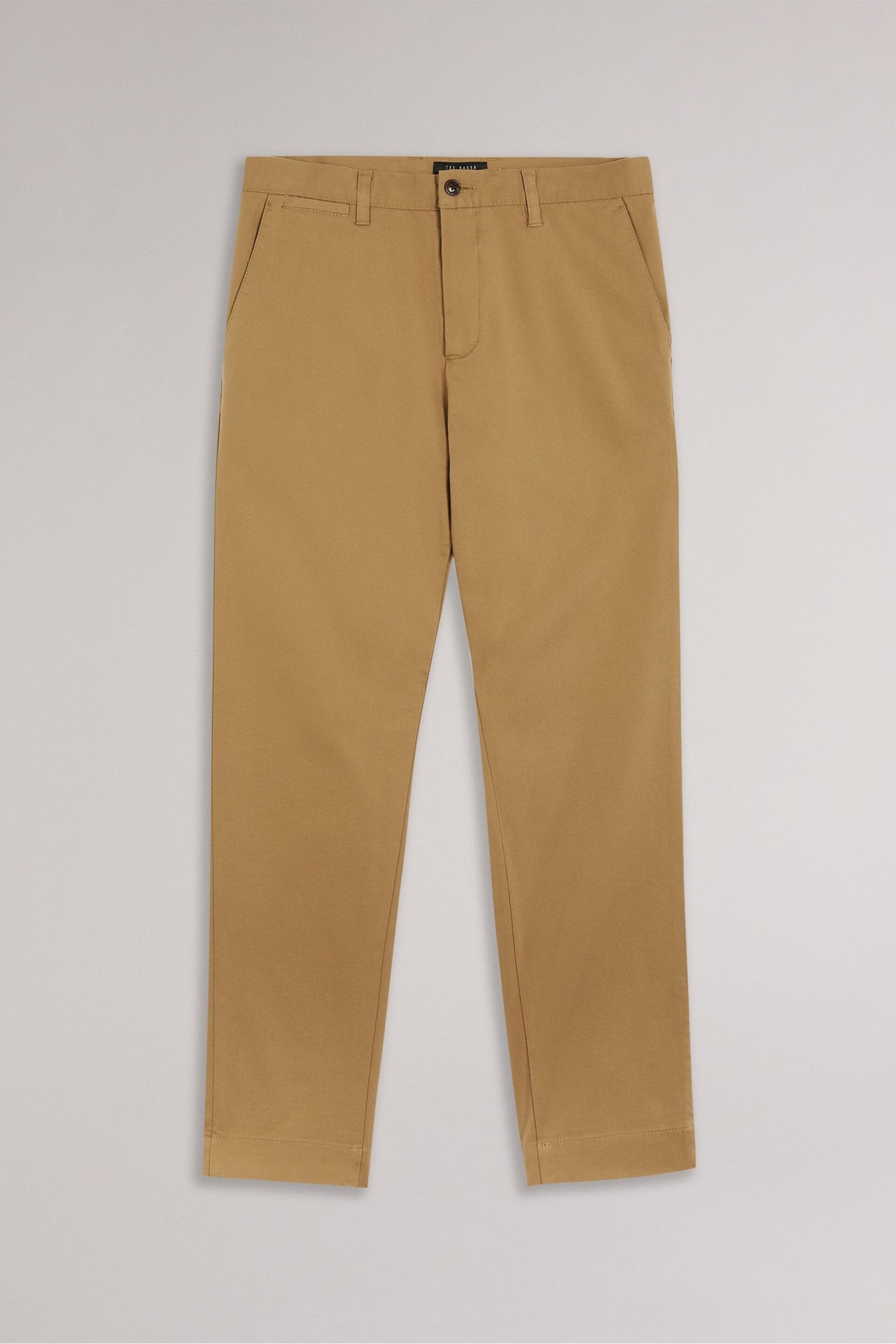 Ted Baker Natural Genbee Casual Relaxed Chinos - Image 4 of 6