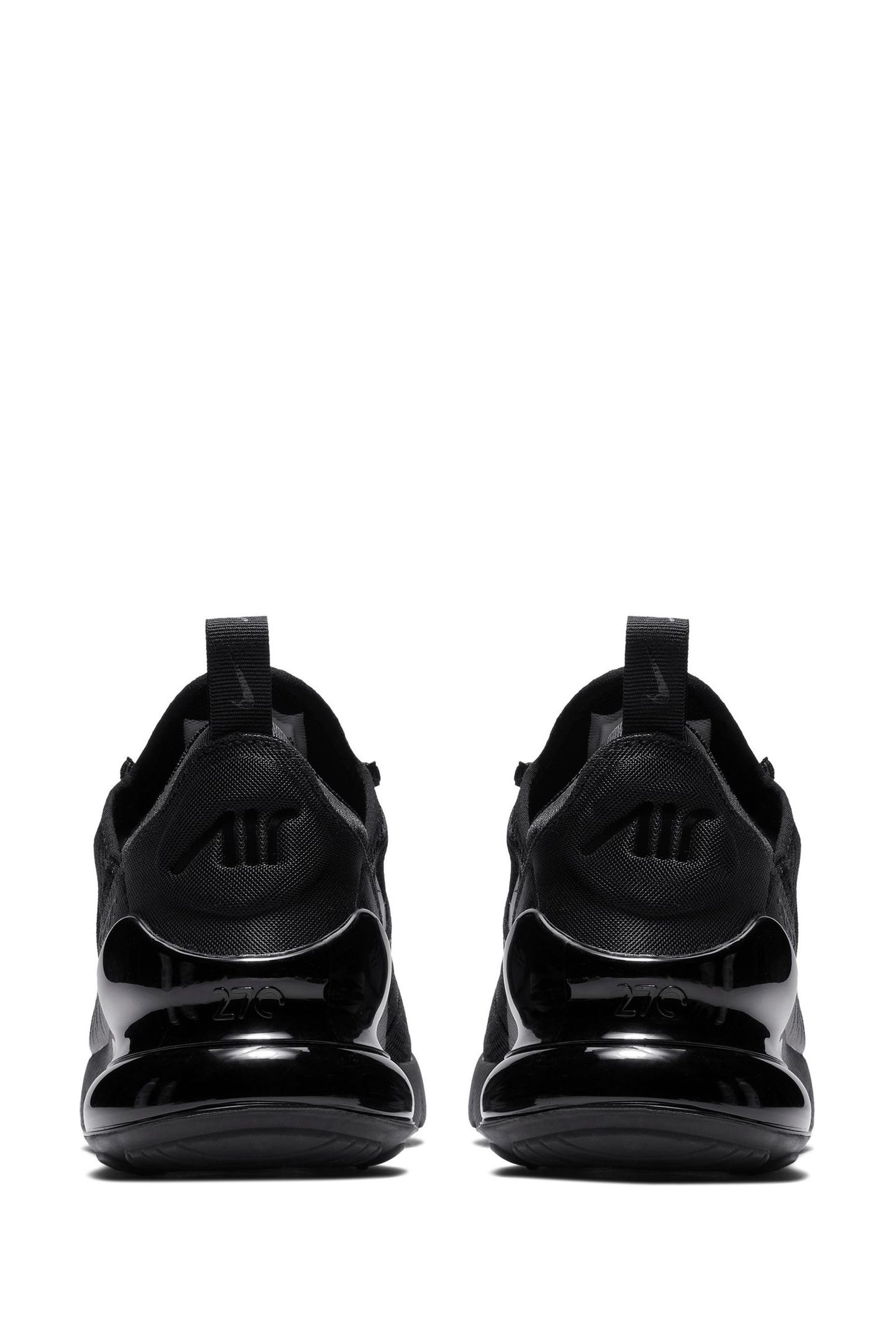 Nike 270 black junior size 4 top