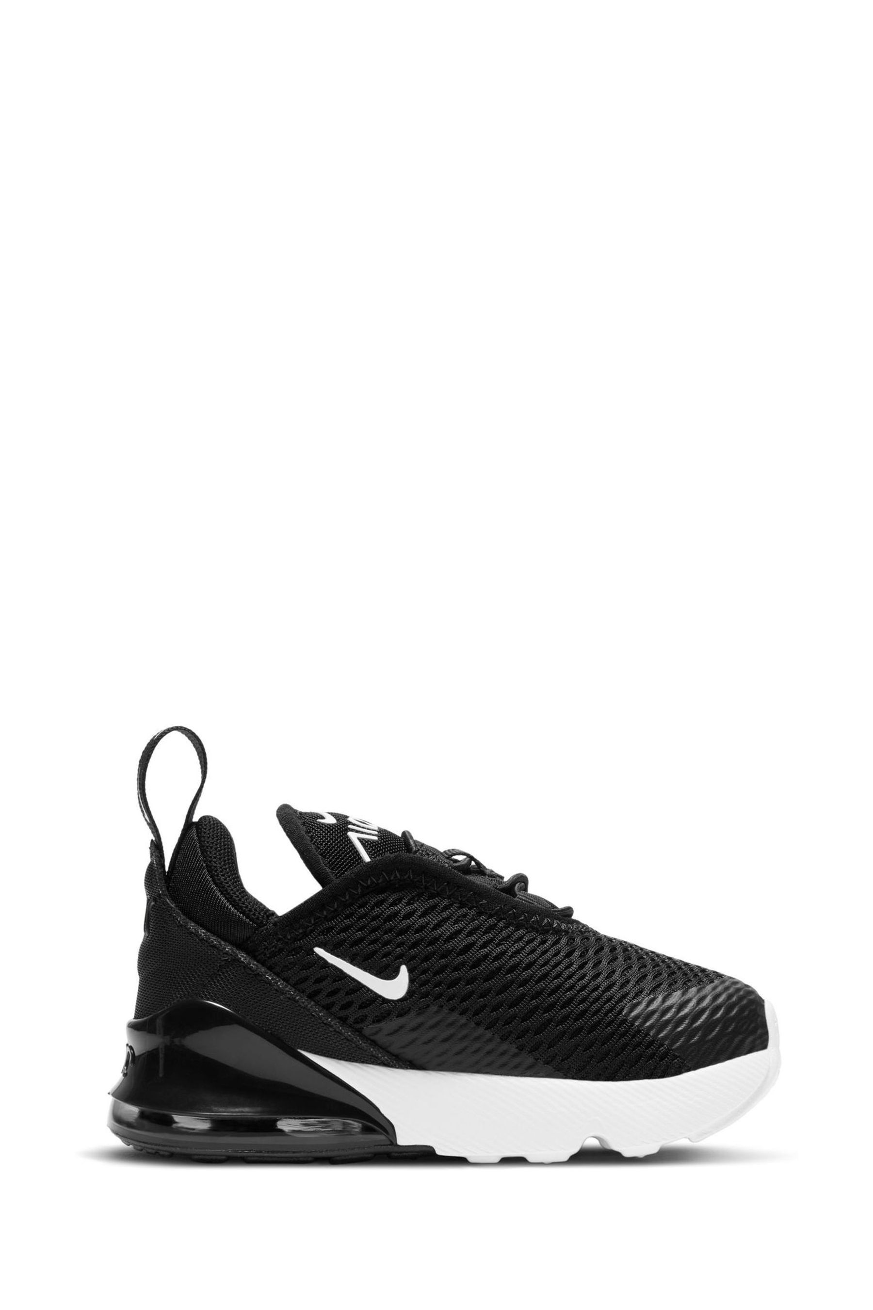 Buy Nike Black White Infant Air Max 270 Trainers from the Next UK online shop