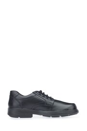 Start Rite Isaac Black Vegan Lace Up School Shoes F Fit - Image 2 of 6