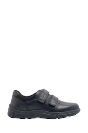 Start-Rite Origin Black Leather Double Strap School Shoes F & G Fit - Image 1 of 5