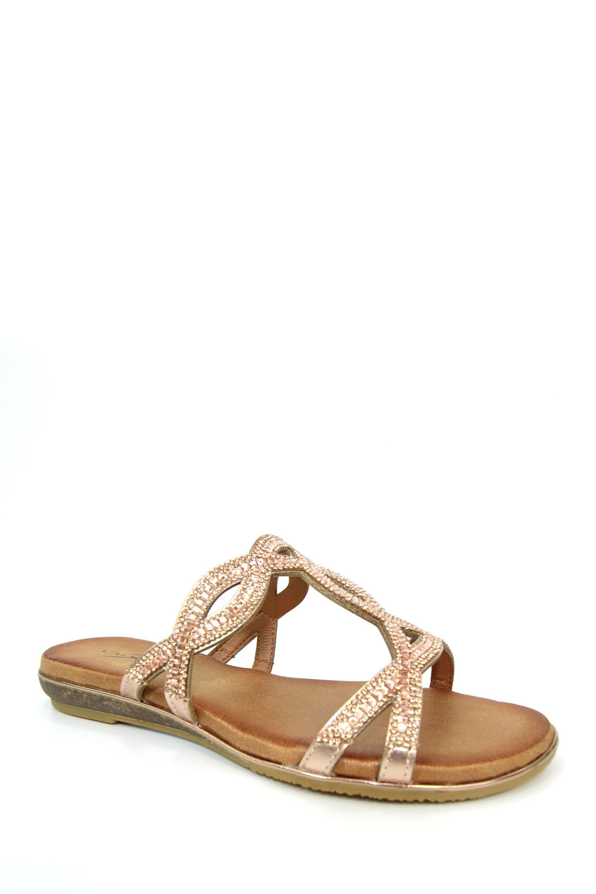 Lunar Gabriella Gemstone Mule Sandals - Image 3 of 5