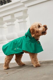 Green Showerproof Dog Coat - Image 1 of 10