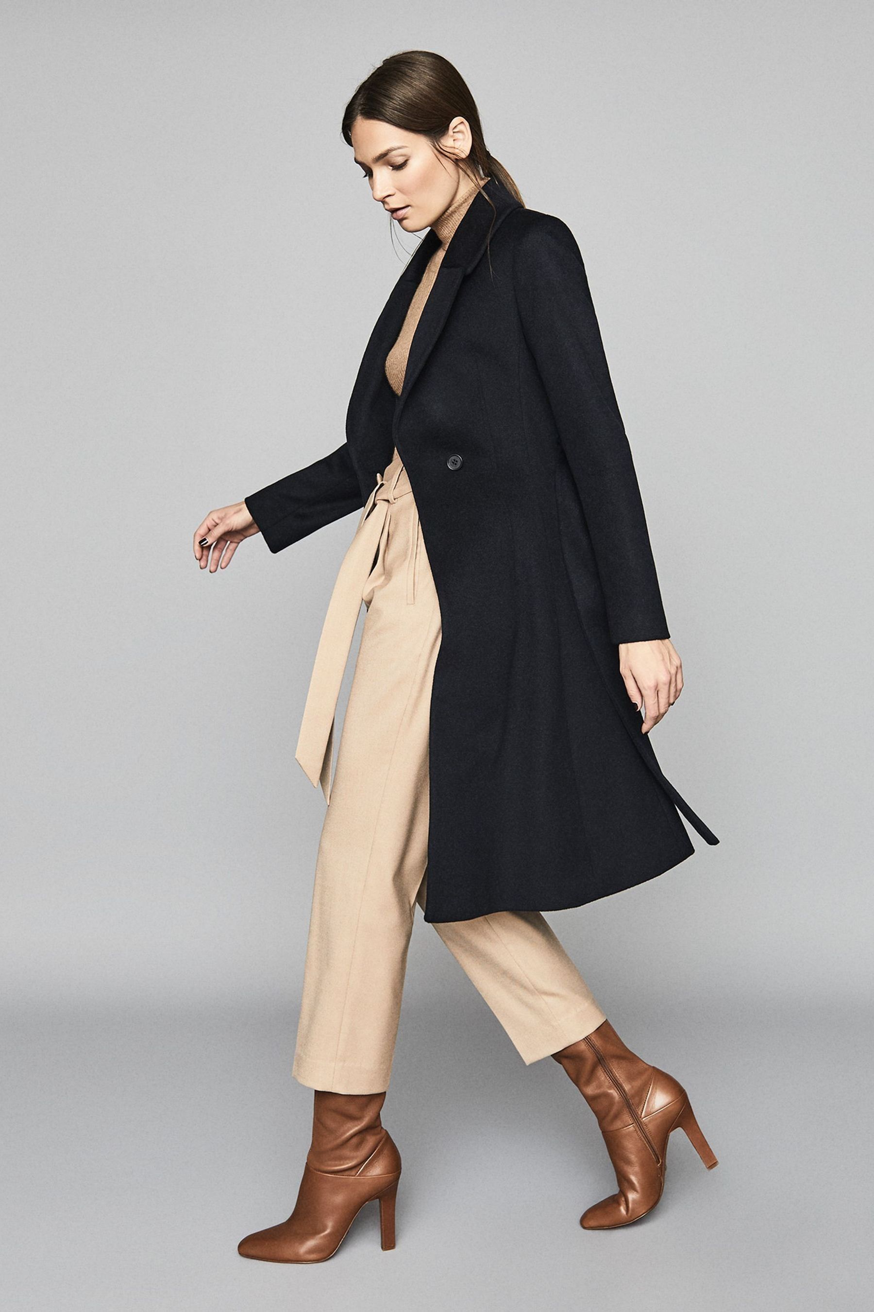 Buy Reiss Hattie Fit And Flair Coat from the Next UK online shop