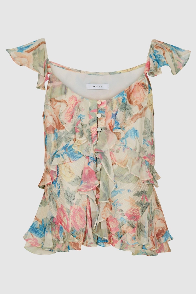 Reiss Lana Floral Cami Top - Image 2 of 5