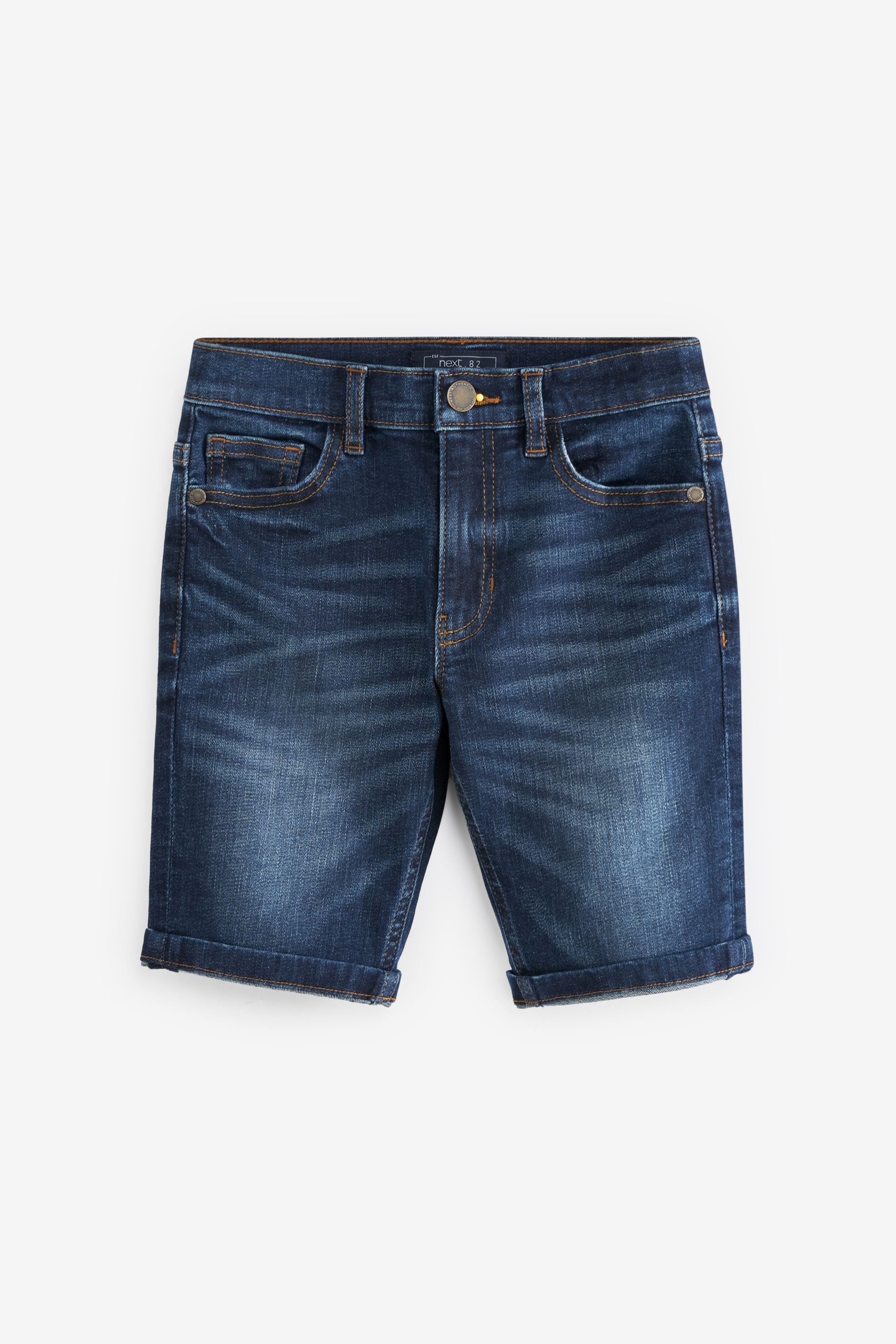 Dark Blue Denim Shorts 3 16yrs
