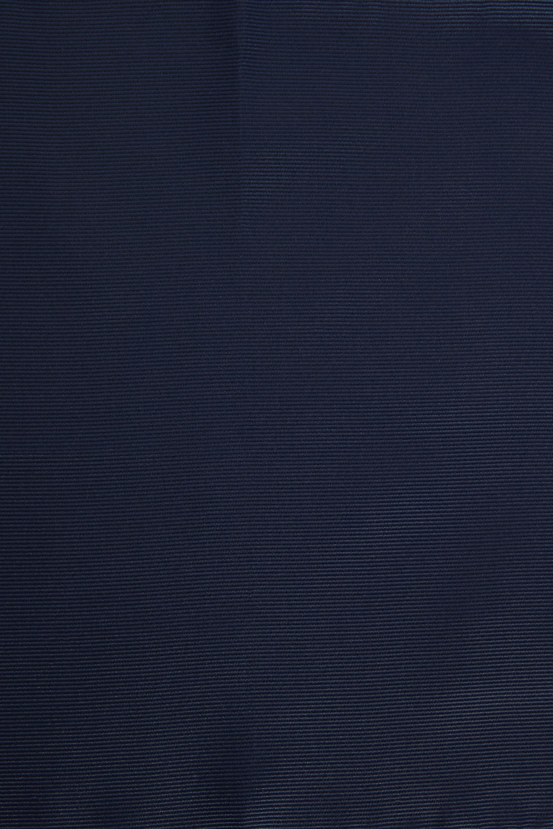 Navy Blue Recycled Polyester Twill Pocket Square - Image 3 of 3