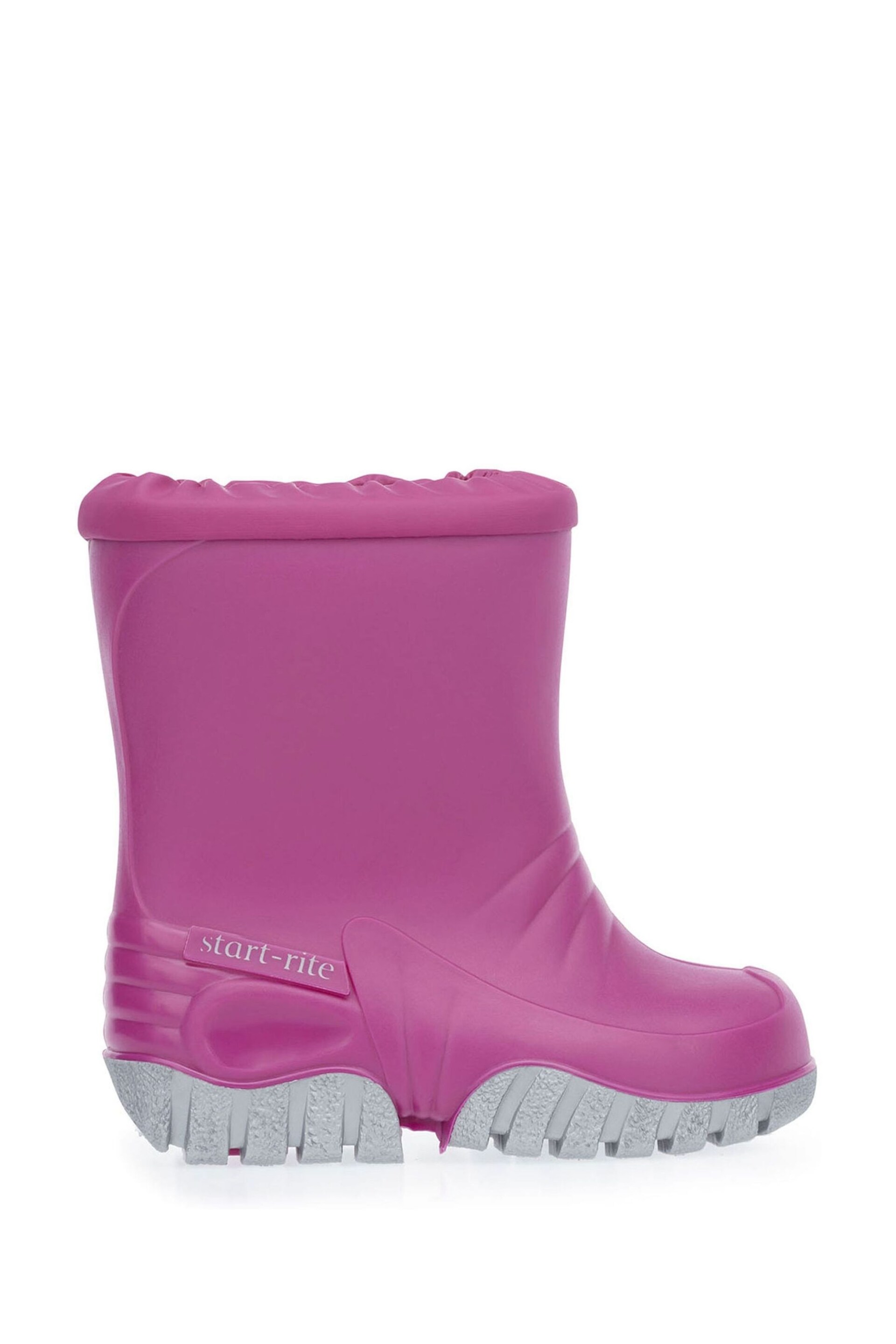Start-Rite Baby Mudbuster Pink Cosy Lined Warm Wellies - Image 4 of 7