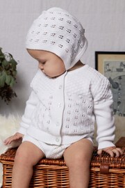 The Little Tailor Cotton Pointelle Baby 3 Piece Gift Set - Image 1 of 5