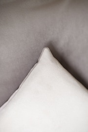 Lounging Hound Mink Brown Sofa Protector Cushion in Natural Lustre Velvet - Image 3 of 4