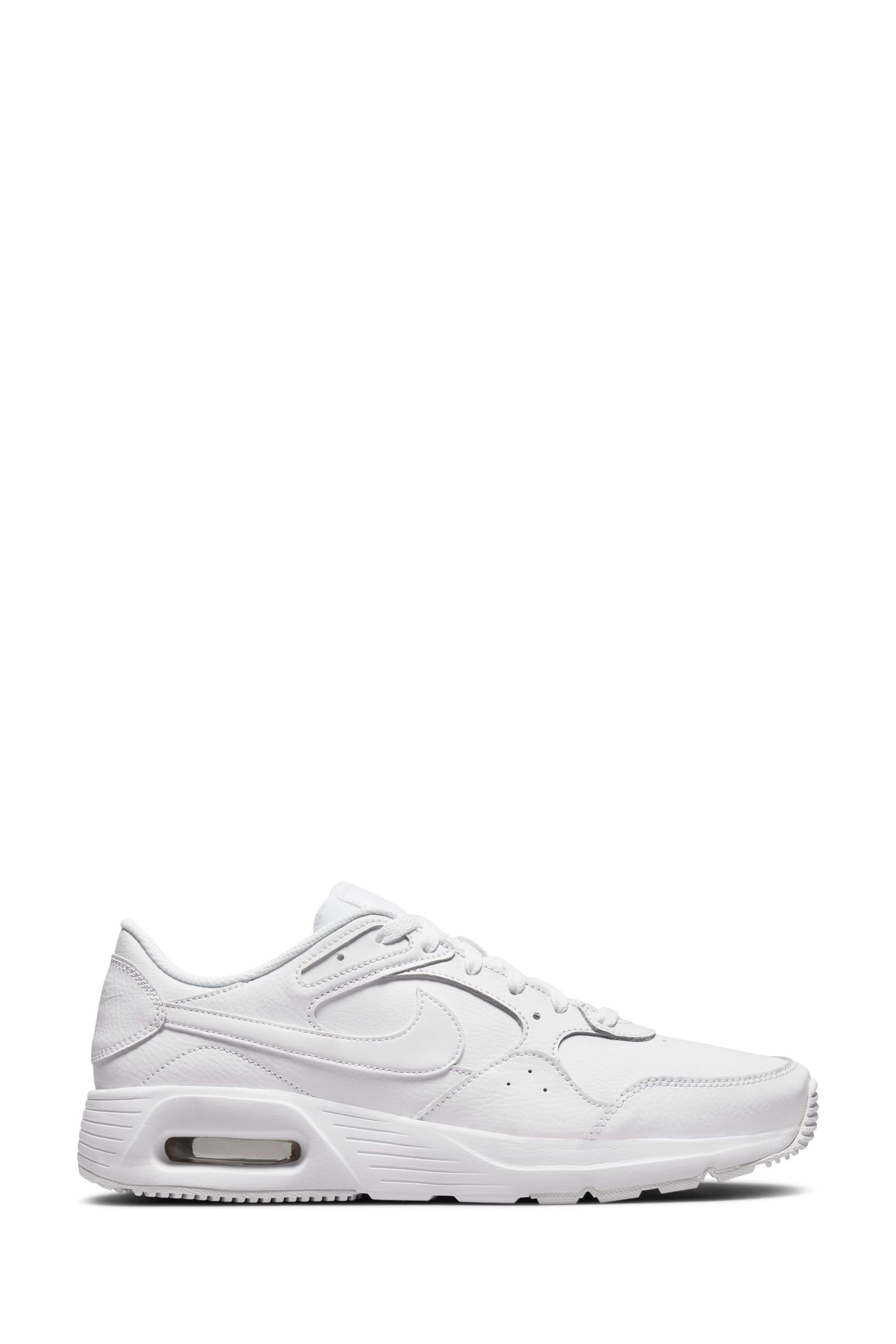 Buy Nike White Air Max SC Leather Trainers from the Next UK online shop