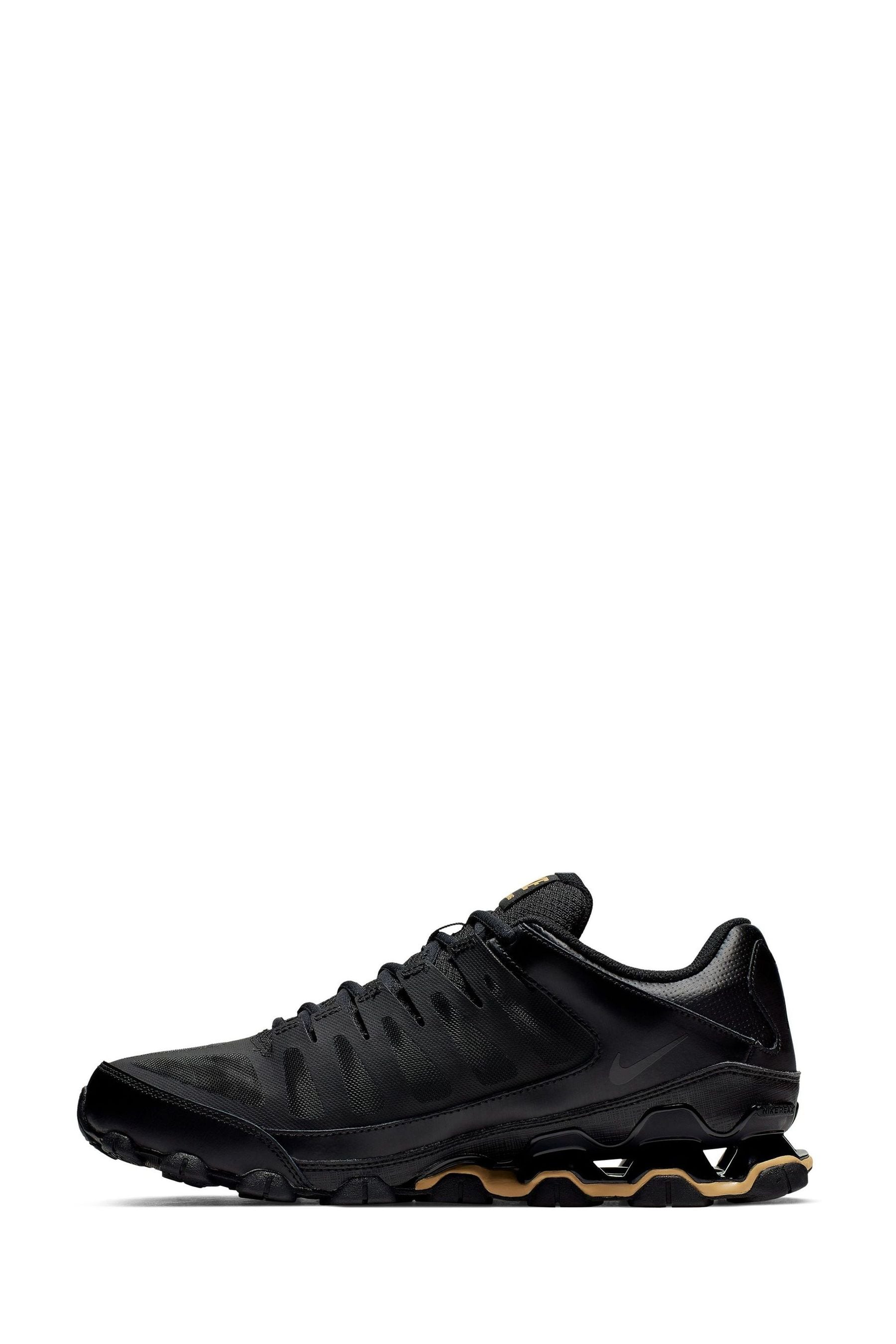 Buy Nike Black Gold Reax 8 TR Gym Trainers from the Next UK online shop