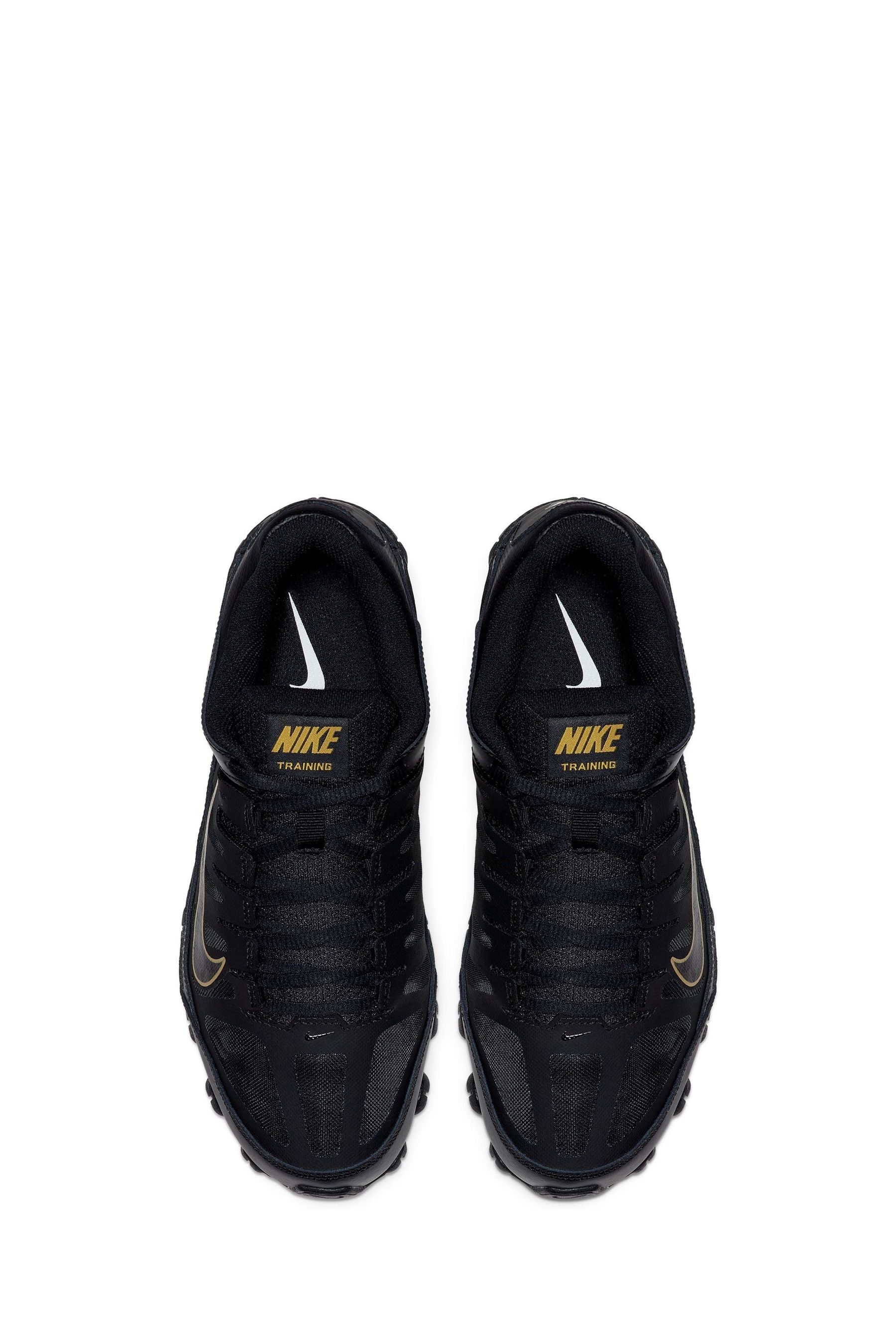 Nike reax black and yellow top