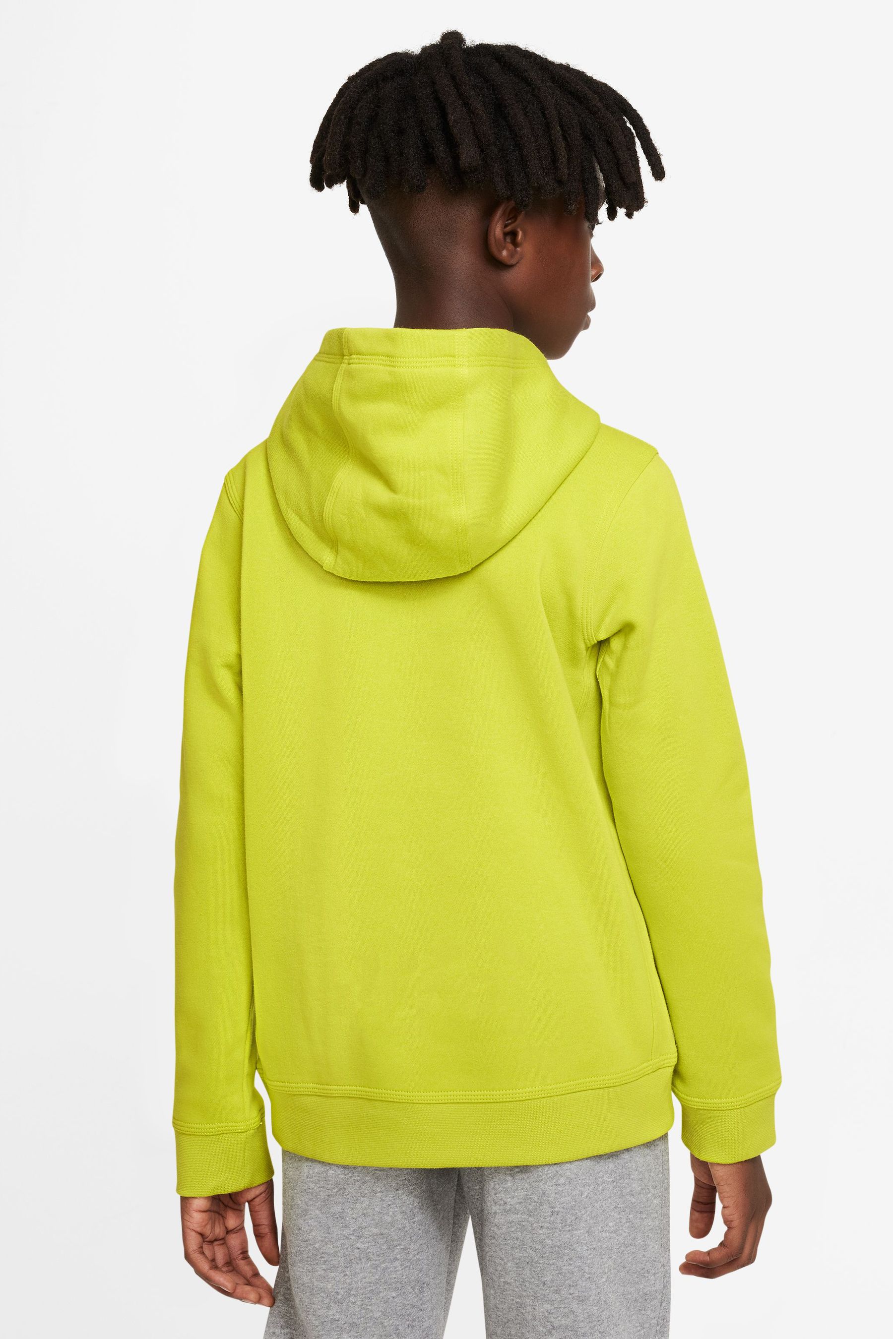 Nike hoodie lime green outlet