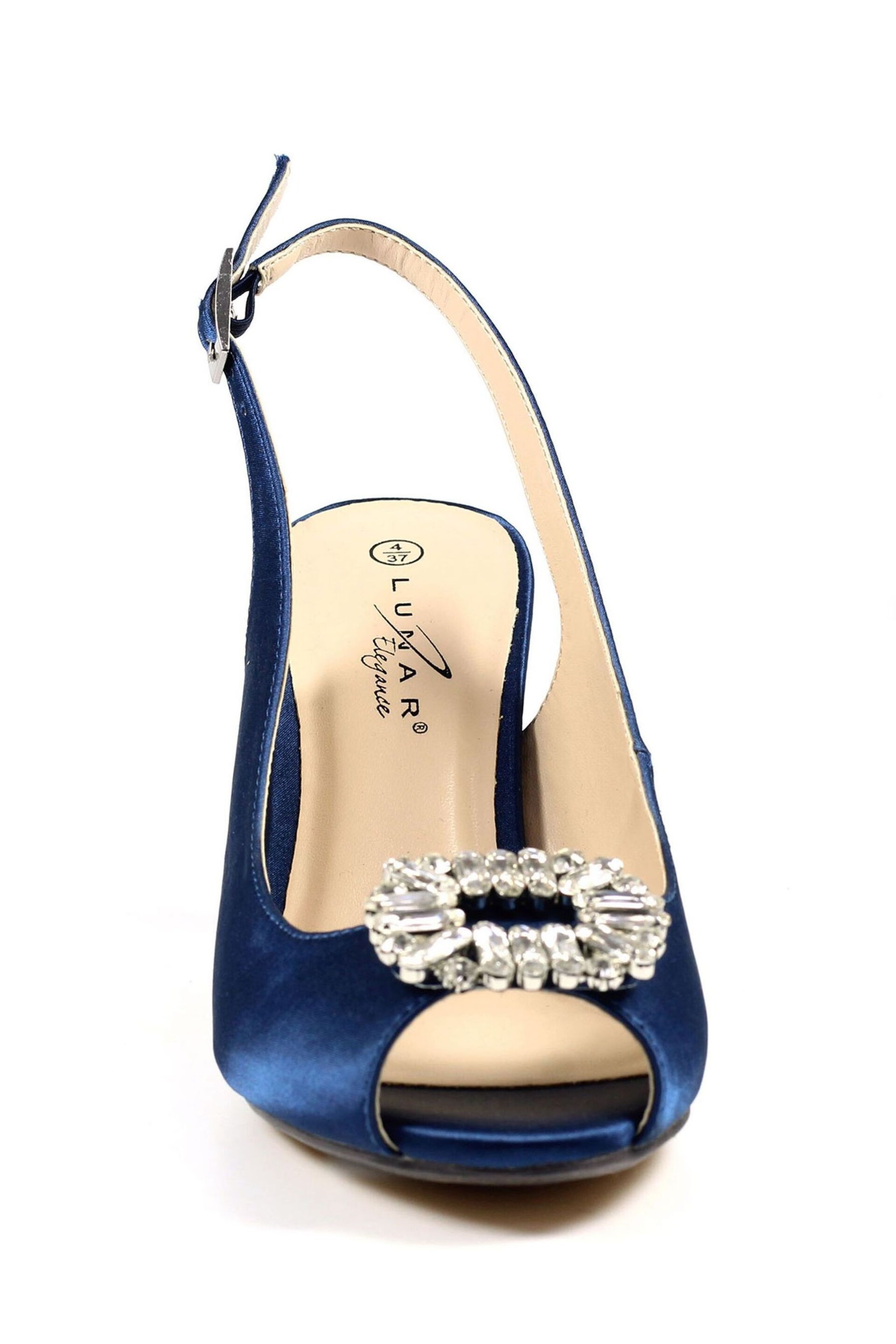 Lunar Venice Peep Toe Slingback Sandals - Image 3 of 6