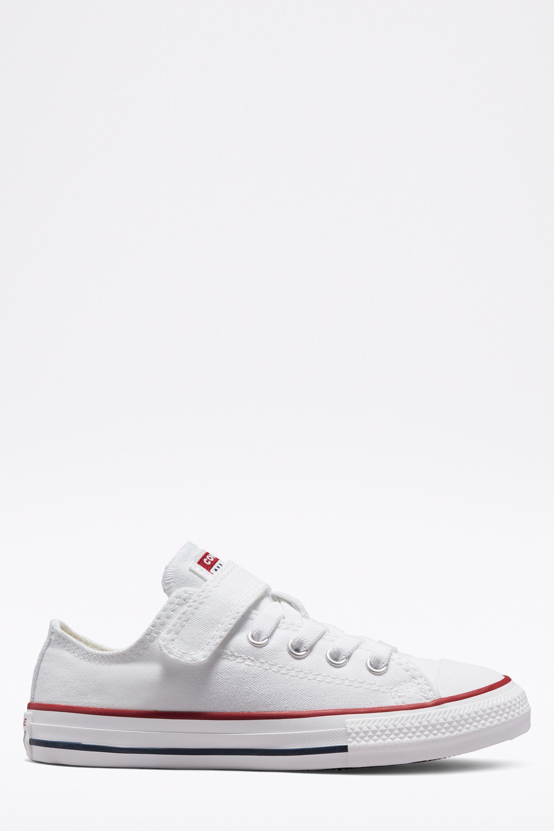 Converse youth white chuck ox top
