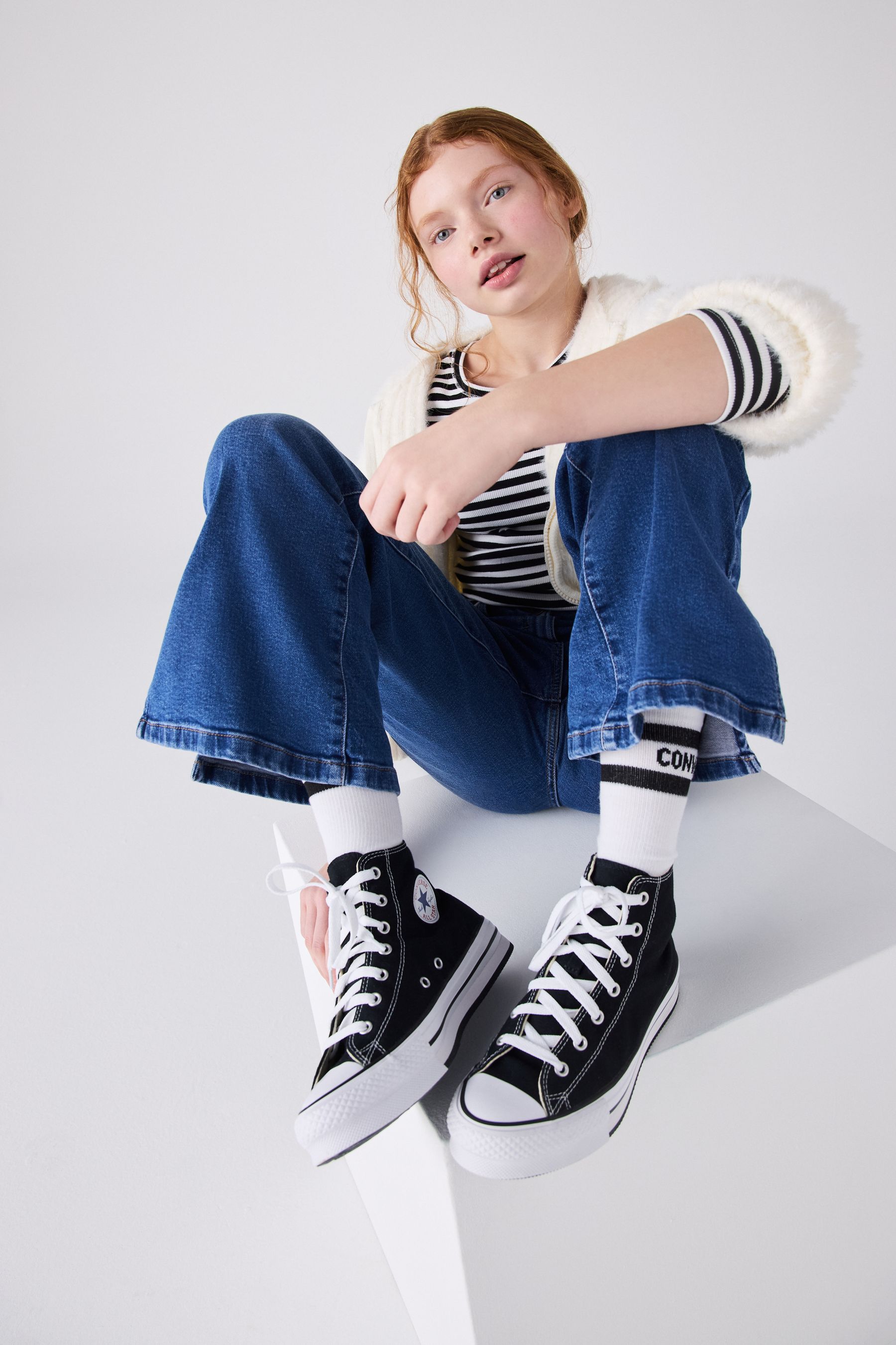 Next black converse on sale