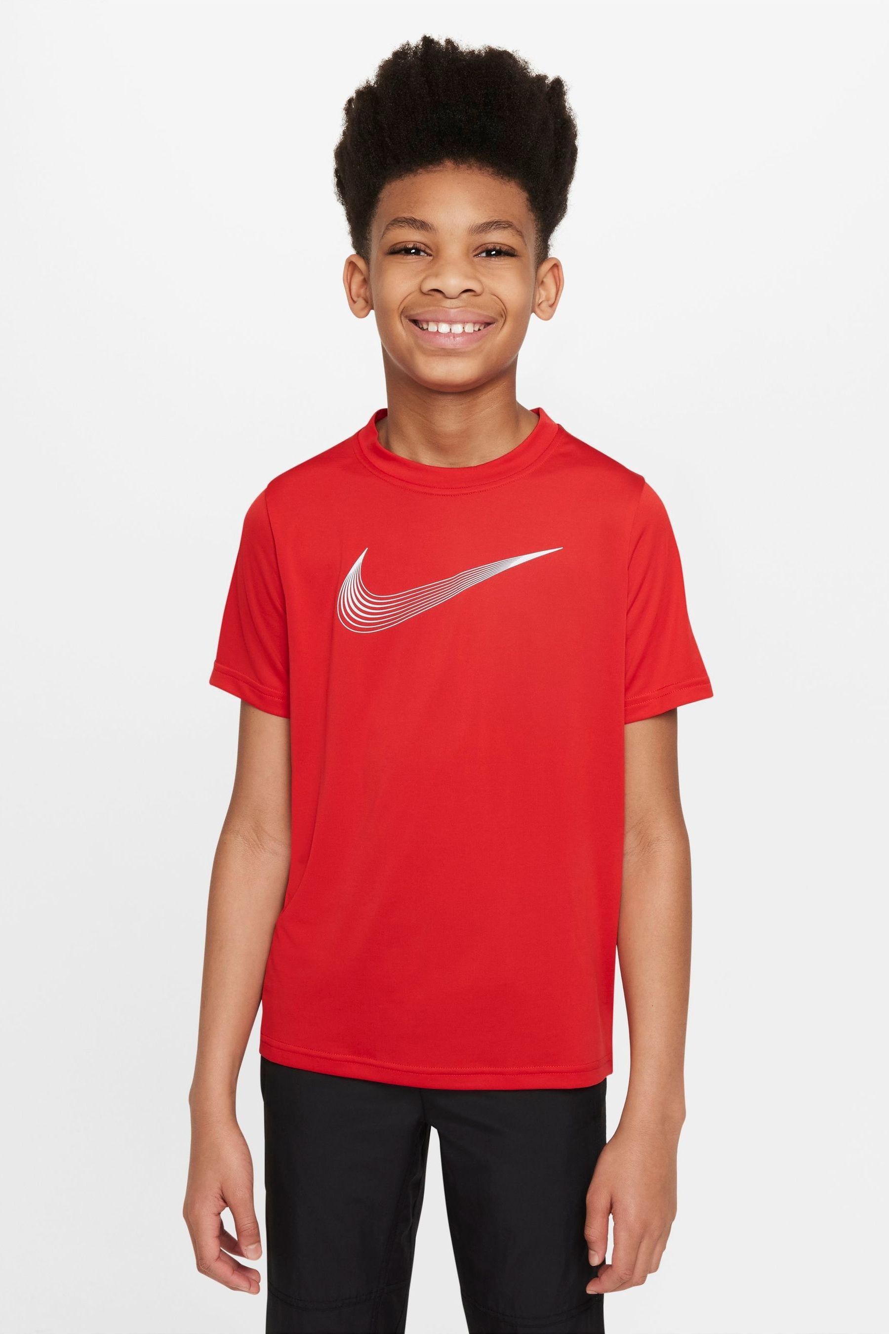 Red dri fit shirt cheap
