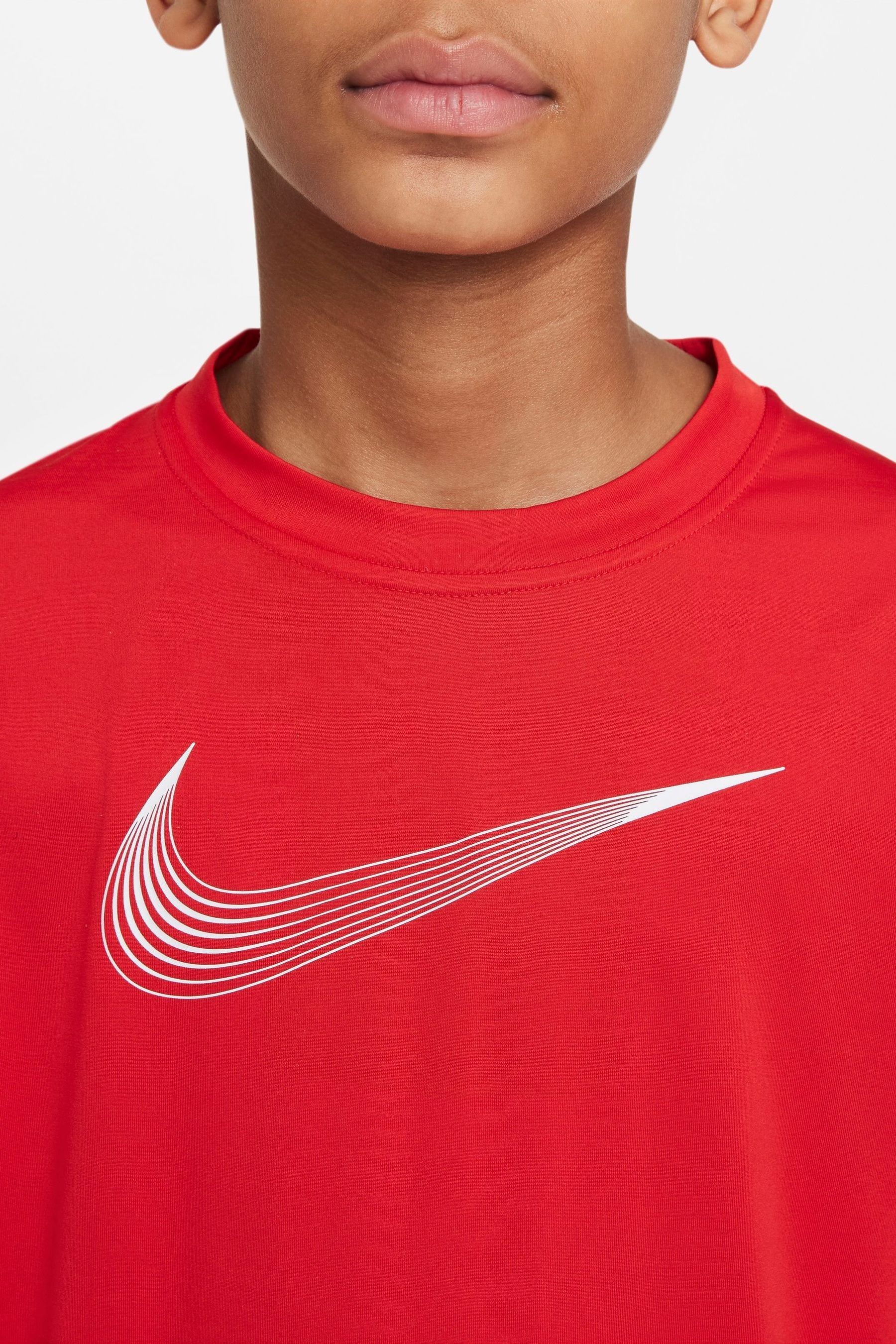 Red dri fit shirt store