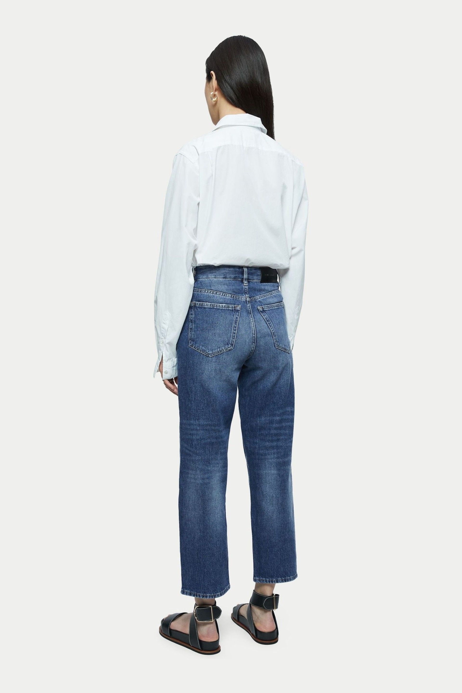Jigsaw Blue Delmont Jeans - Image 3 of 5