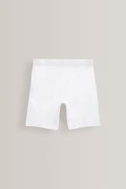 White Long Leg Shorts 5 Pack (2-16yrs) - Image 3 of 7