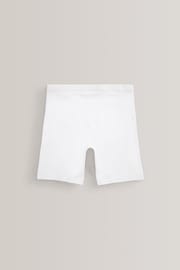 White Long Leg Shorts 5 Pack (2-16yrs) - Image 7 of 7