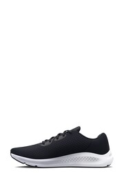 Under Armour Black/White Charged Pursuit 3 Trainers - Image 5 of 8