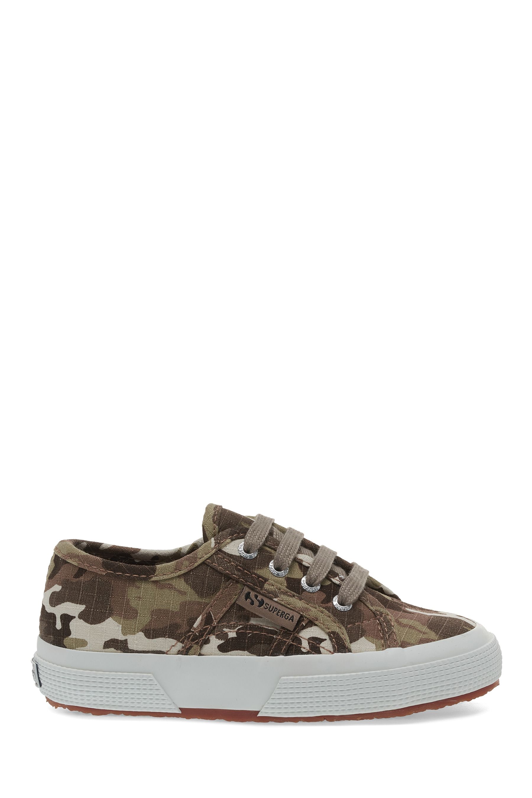 Buy Superga Kids Natural Camouflage Ripstop Trainers from Next Luxembourg