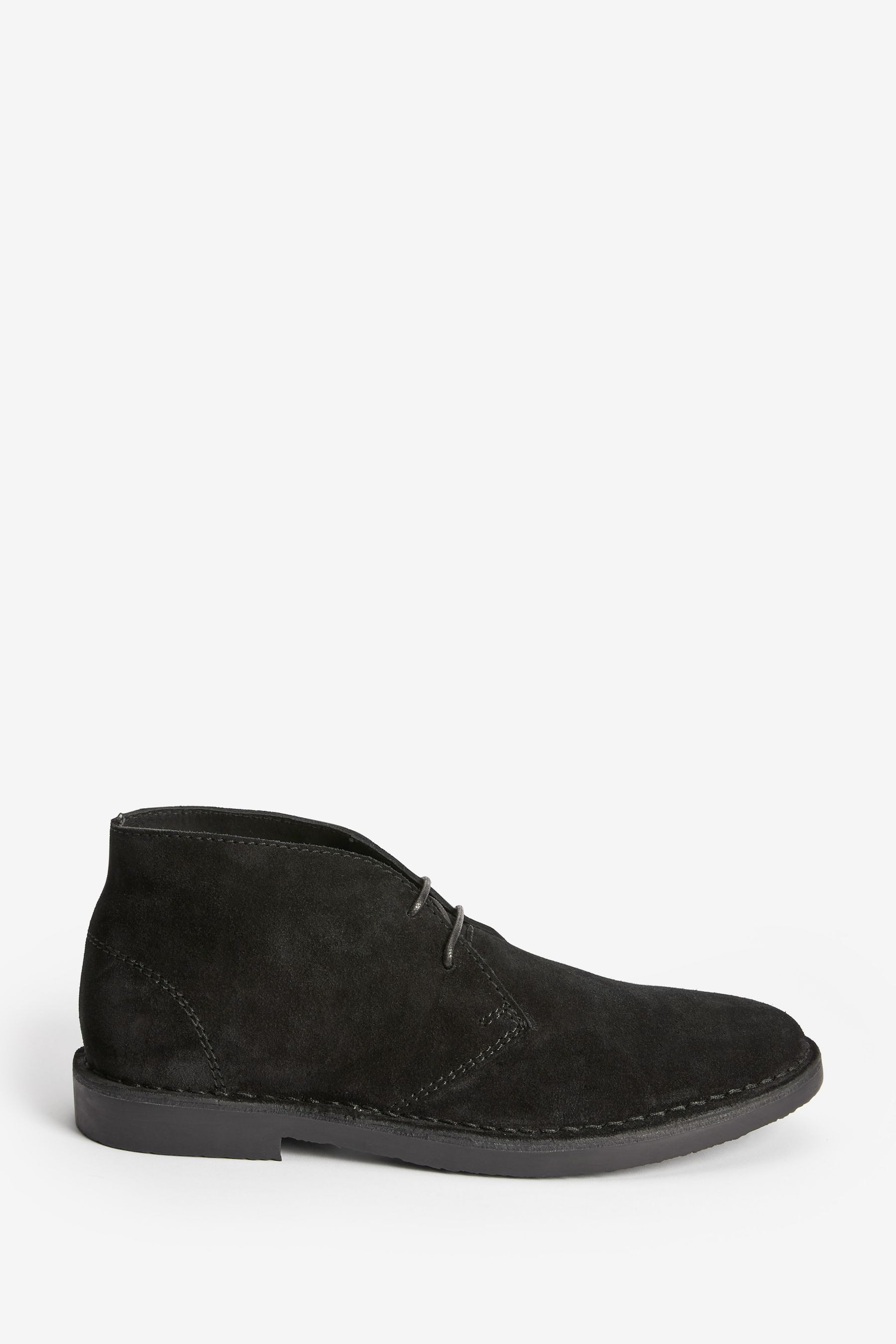 Buy Black Suede Desert Boots from Next Canada