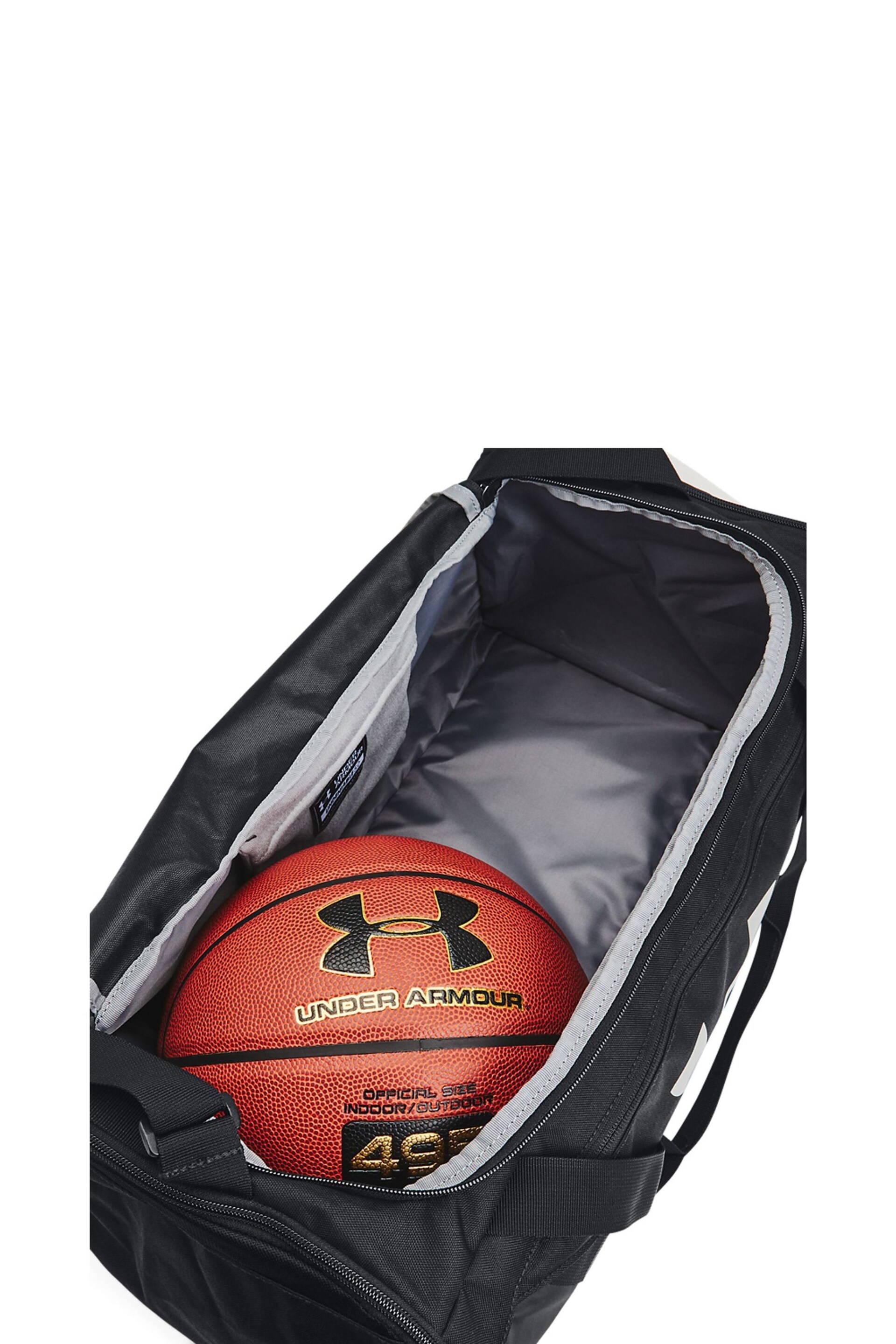 Under Armour Black Undeniable 5.0 Small Duffle Bag - Image 7 of 8