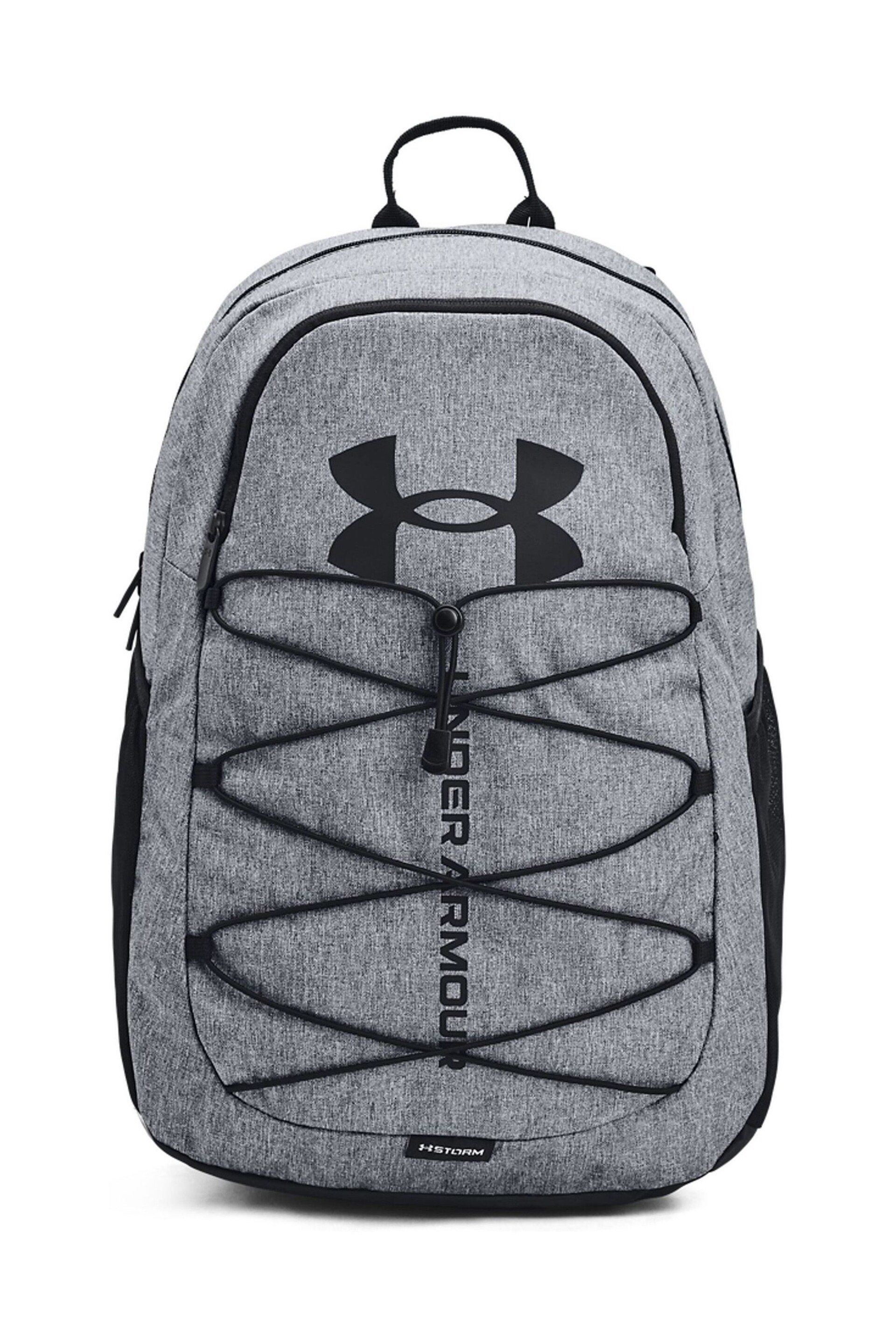 Under Armour Grey Hustle Sport Backpack - Image 2 of 7