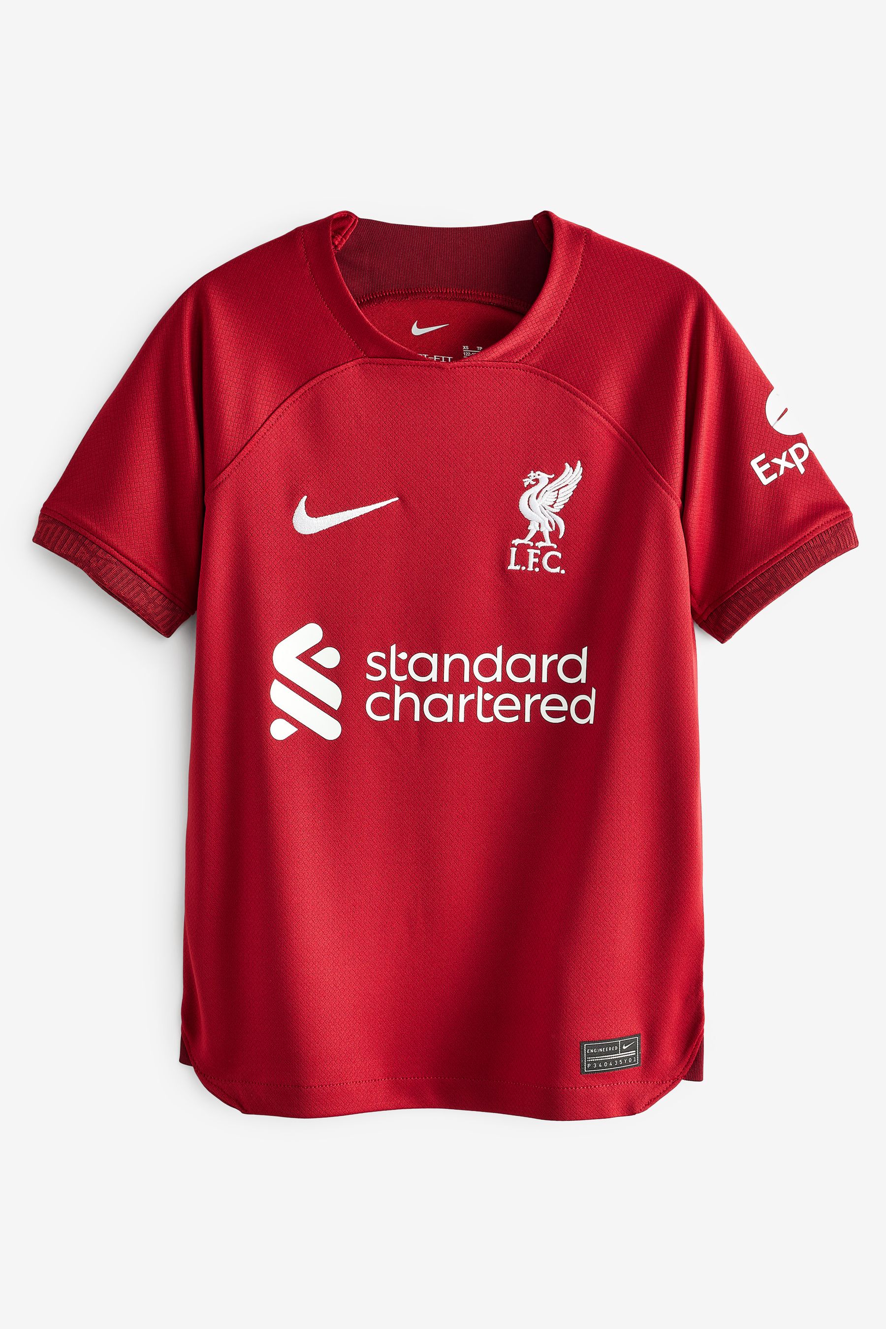 Buy Nike Red Blank Liverpool FC 22 23 Home Football Shirt from Next Luxembourg