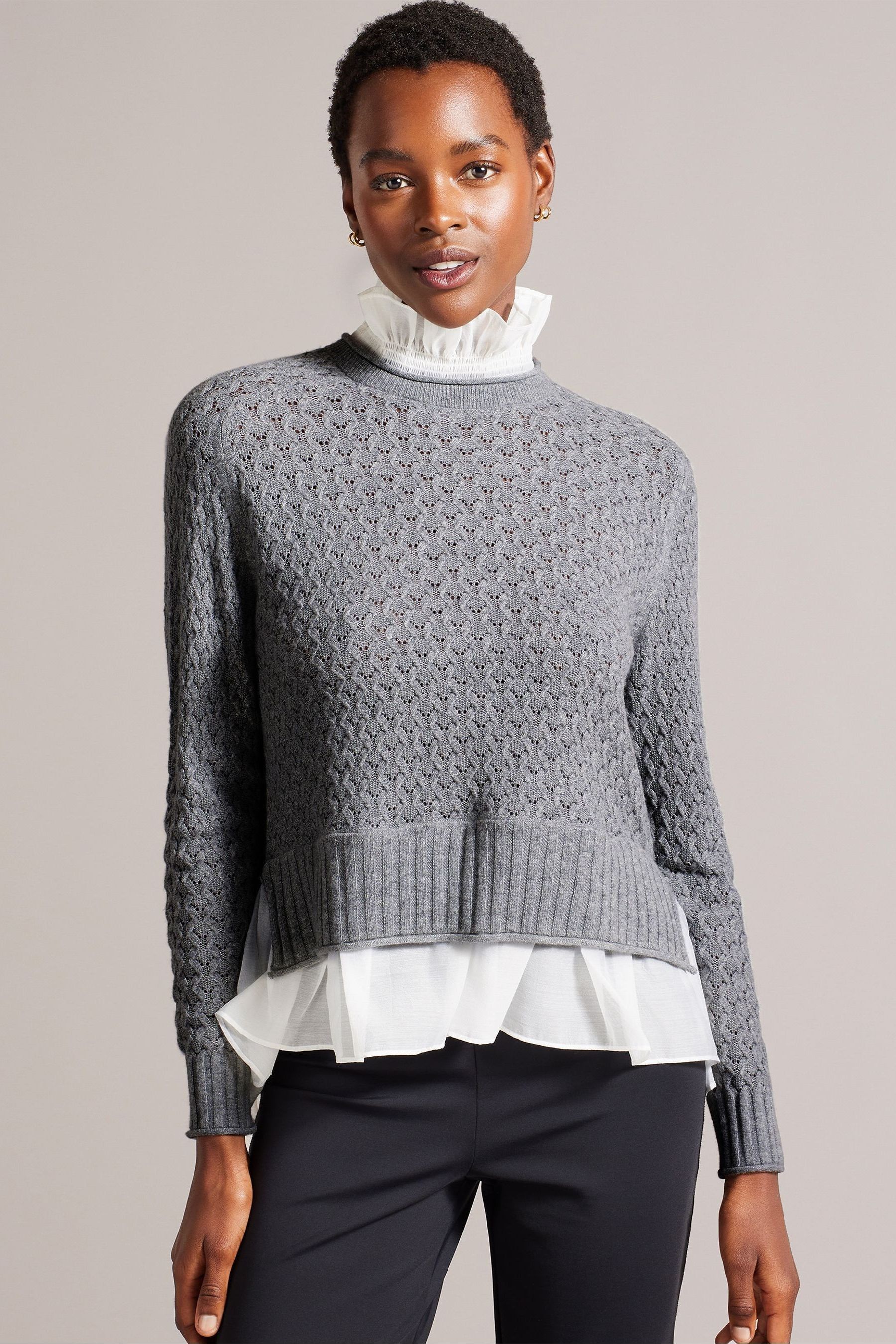Ted baker grey sweater deals