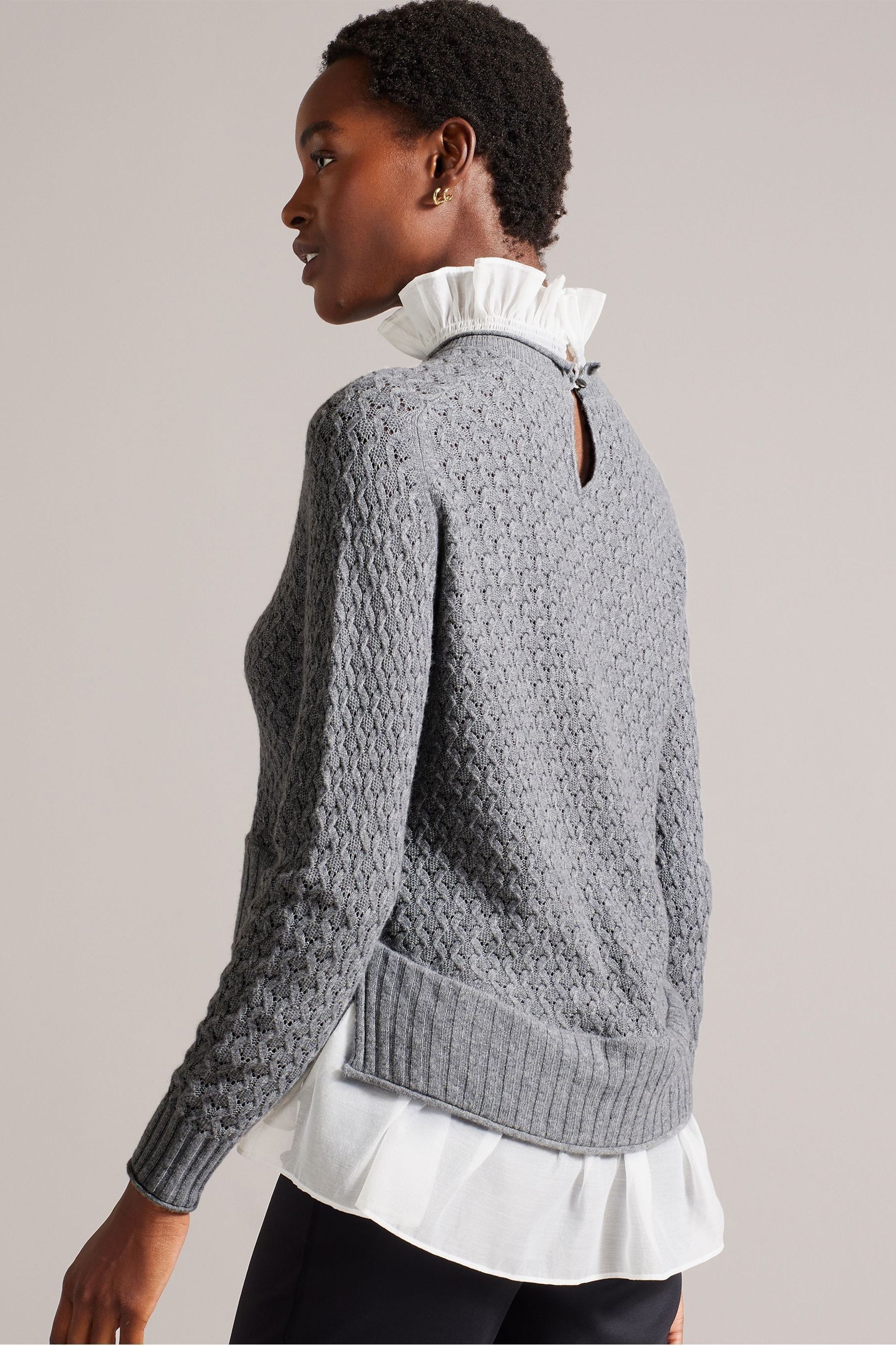 Ted baker grey jumper sales