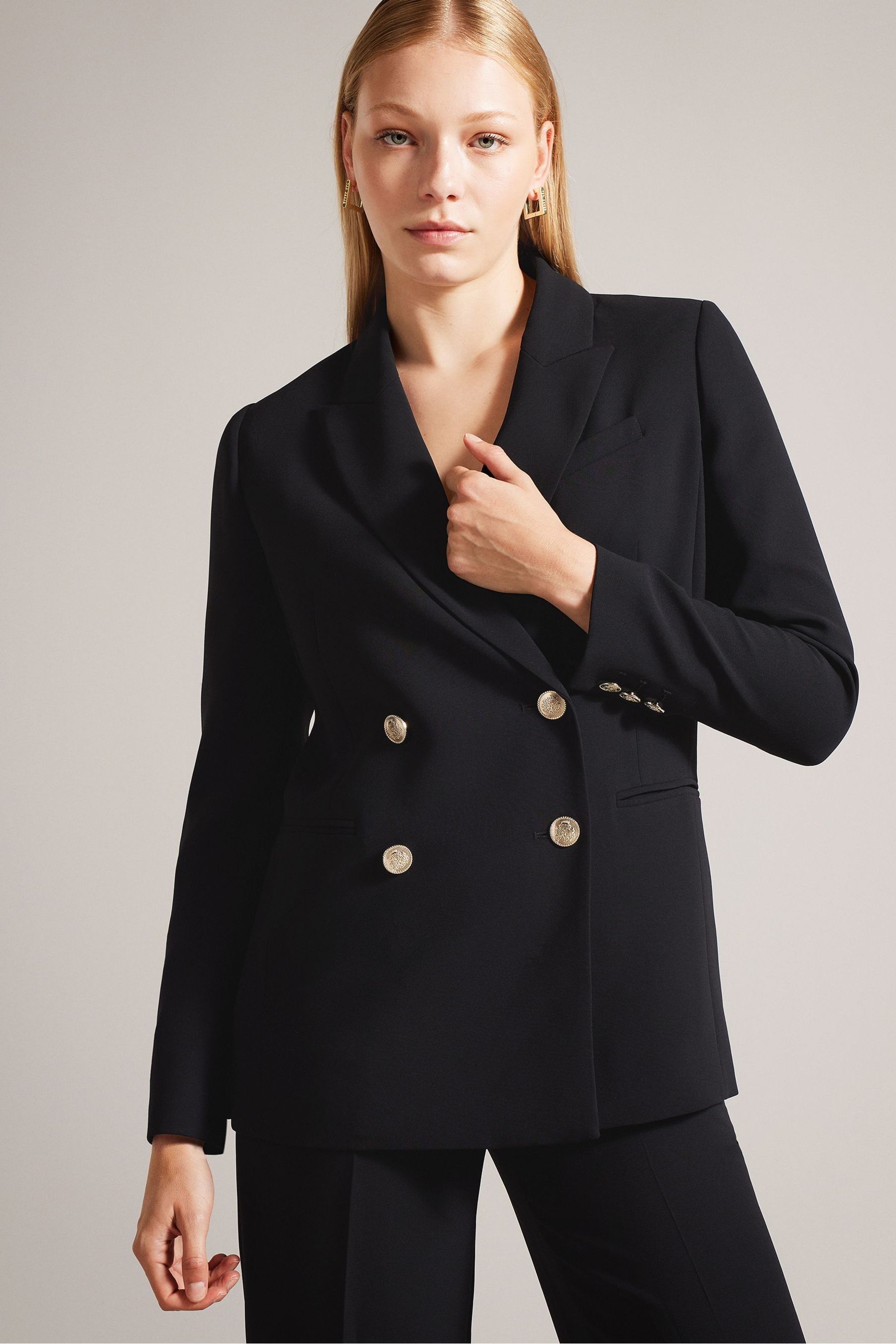 Ted baker double breasted peacoat sale