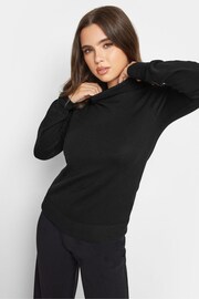 PixieGirl Petite Black Roll Neck Jumper - Image 5 of 5