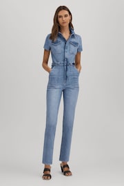 Good American Denim Skinny Jumpsuit - Image 3 of 4