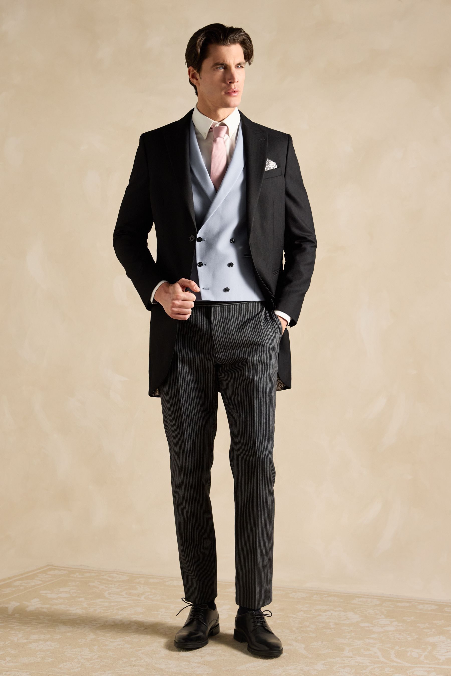 Buy Joules Black Slim Fit Morning Suit Trousers from the Next UK online shop