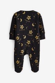 Black/Gold Baby Eid Sleepsuit (0mths-2yrs) - Image 2 of 3