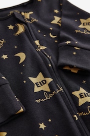 Black/Gold Baby Eid Sleepsuit (0mths-2yrs) - Image 3 of 3