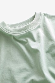 Green Mineral Relaxed Cotton Short Sleeve T-Shirt (3-16yrs) - Image 5 of 5