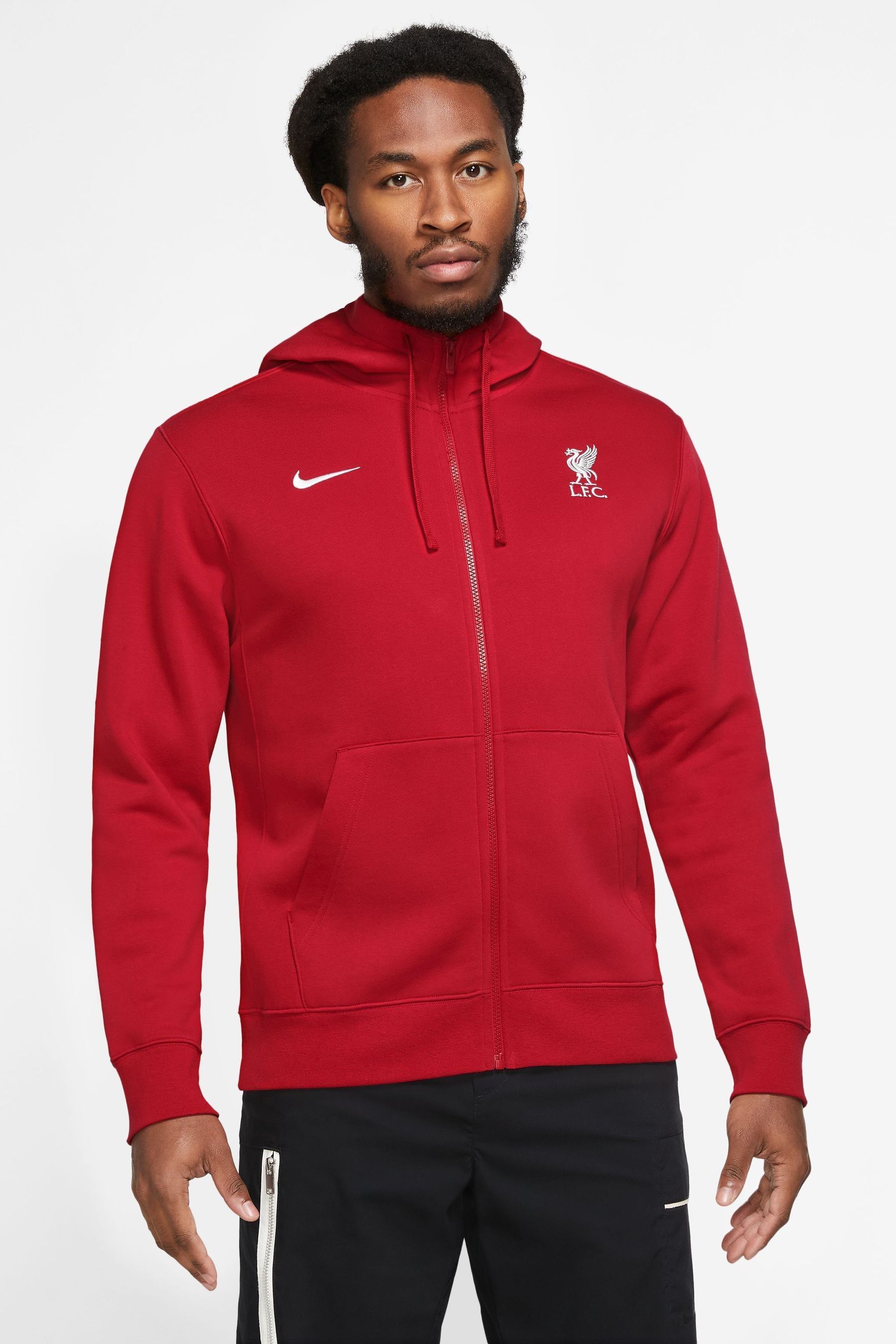 Liverpool fc travel full zip hoodie cheap
