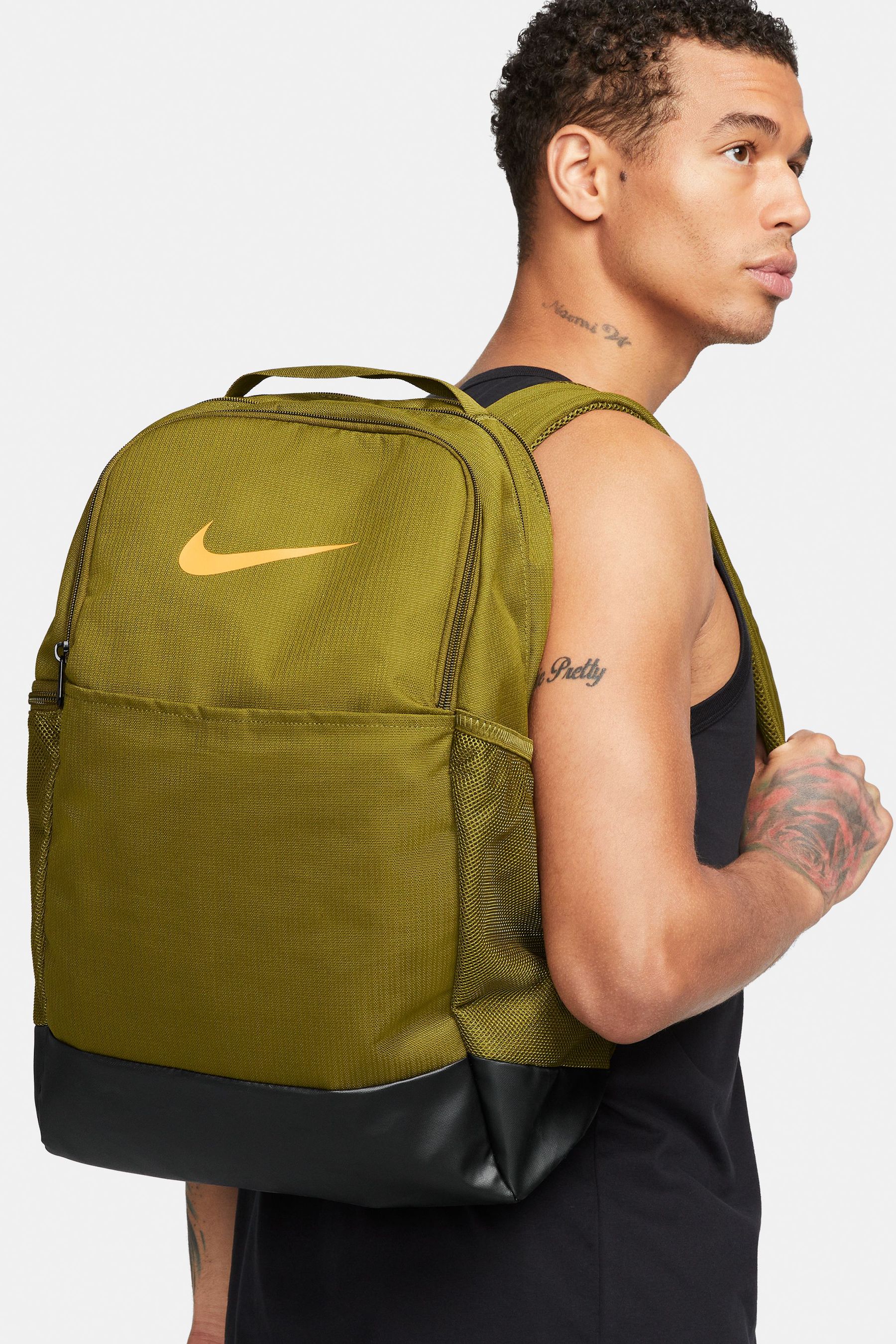 Buy Nike Green Brasilia 9.5 Training Backpack Medium 24L from Next Luxembourg