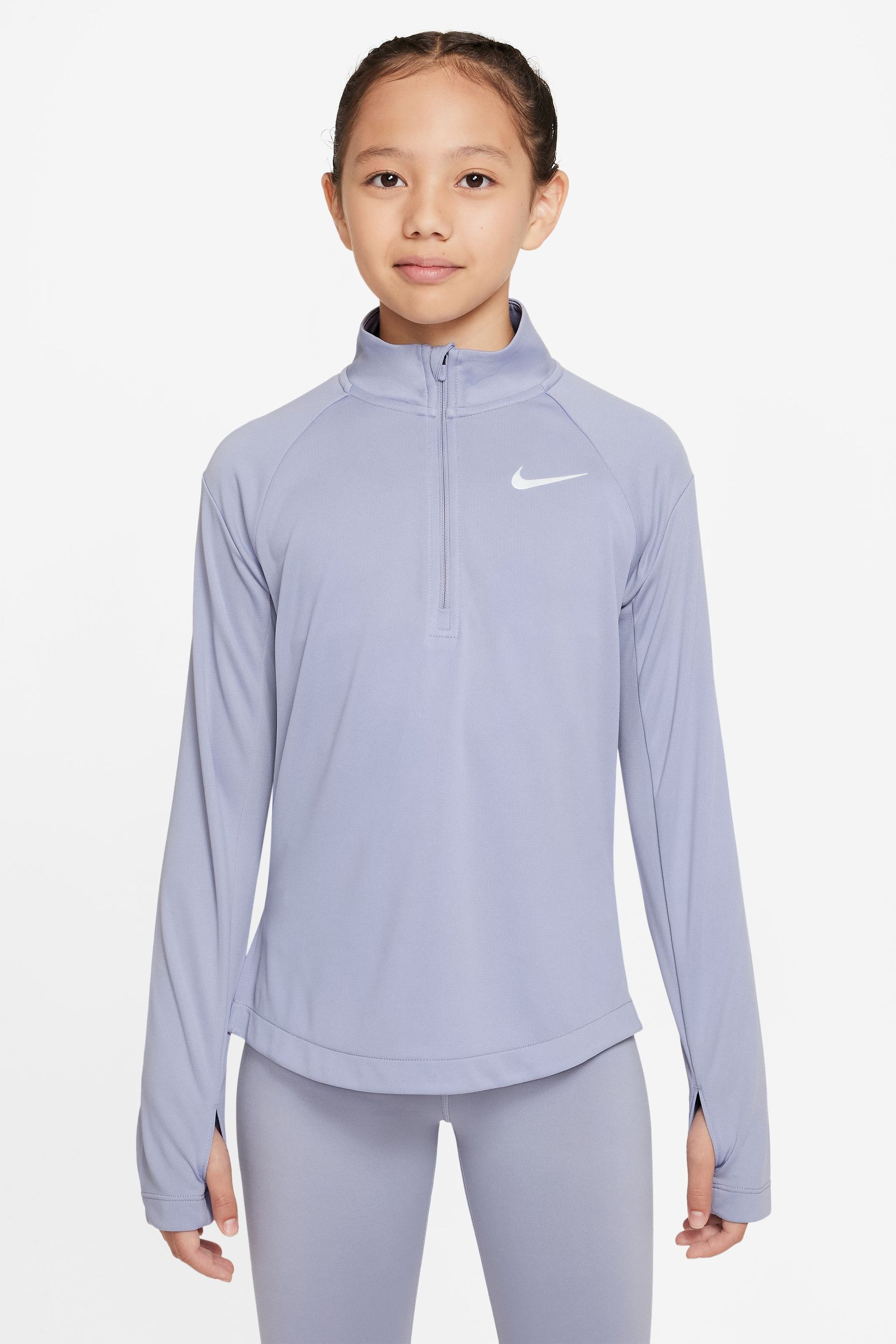 Nike running dri fit half zip clearance