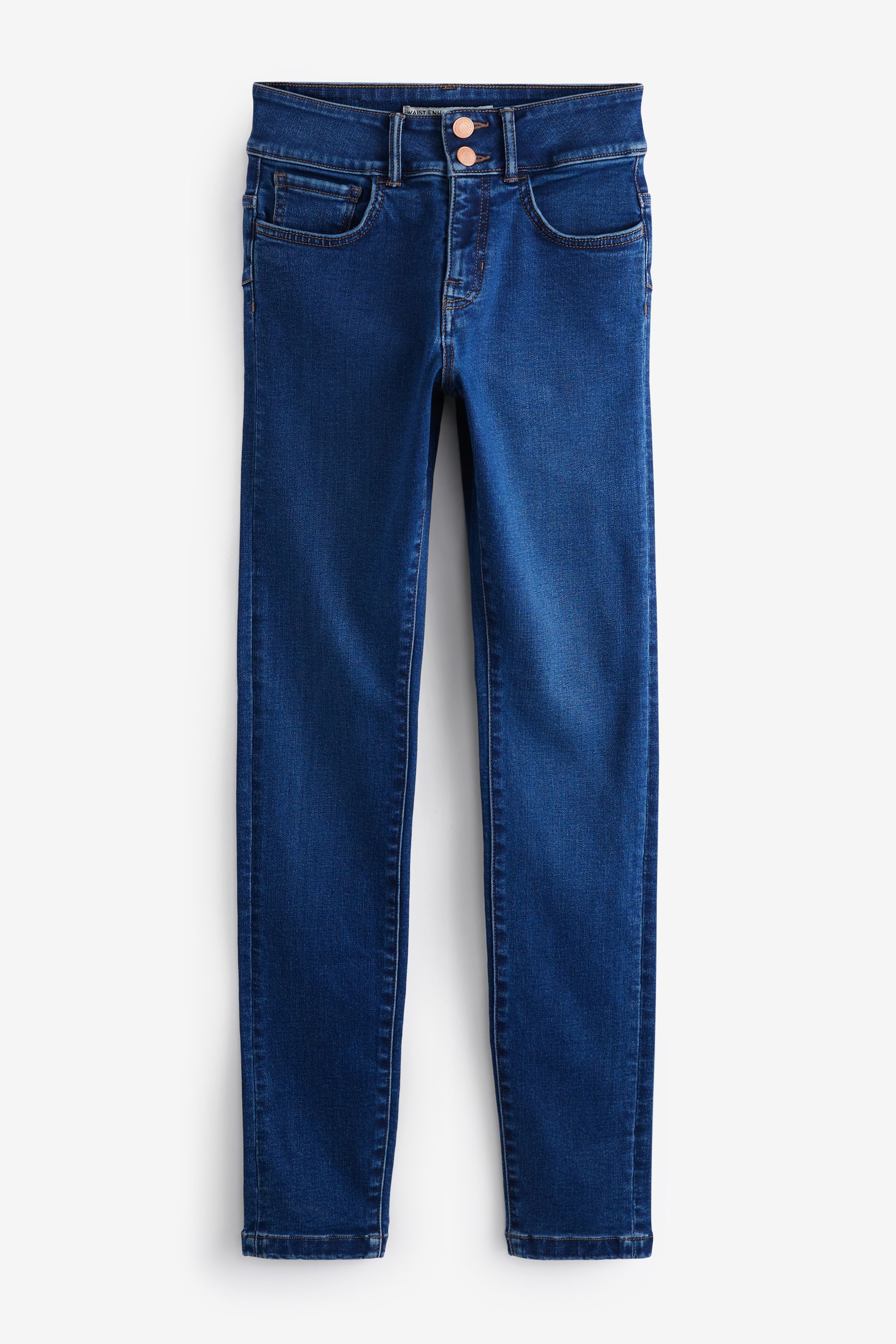 Buy Dark Blue Shape Enhancer Skinny Jeans from Next Luxembourg