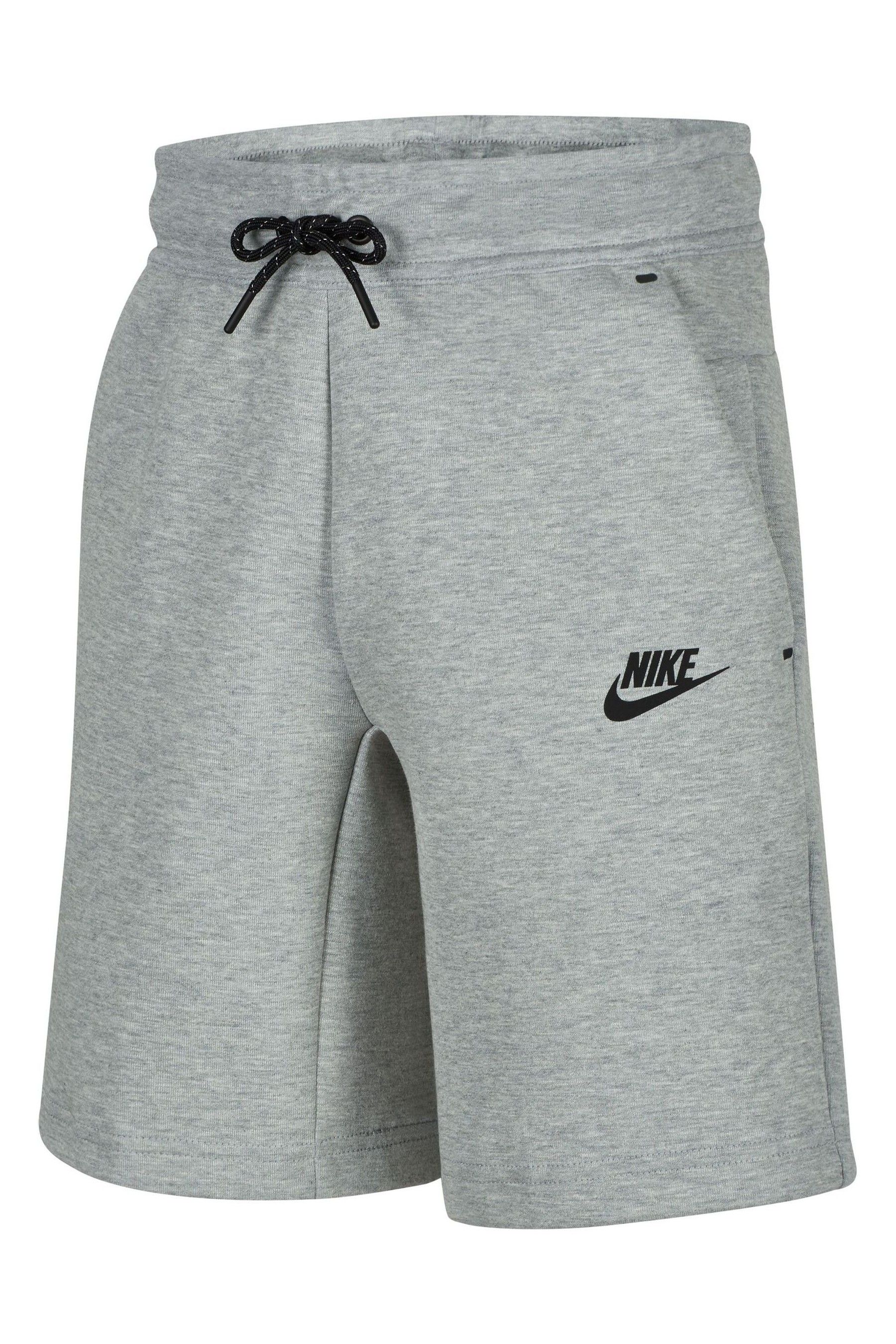 Buy Nike Grey Tech Fleece Shorts from Next Slovakia