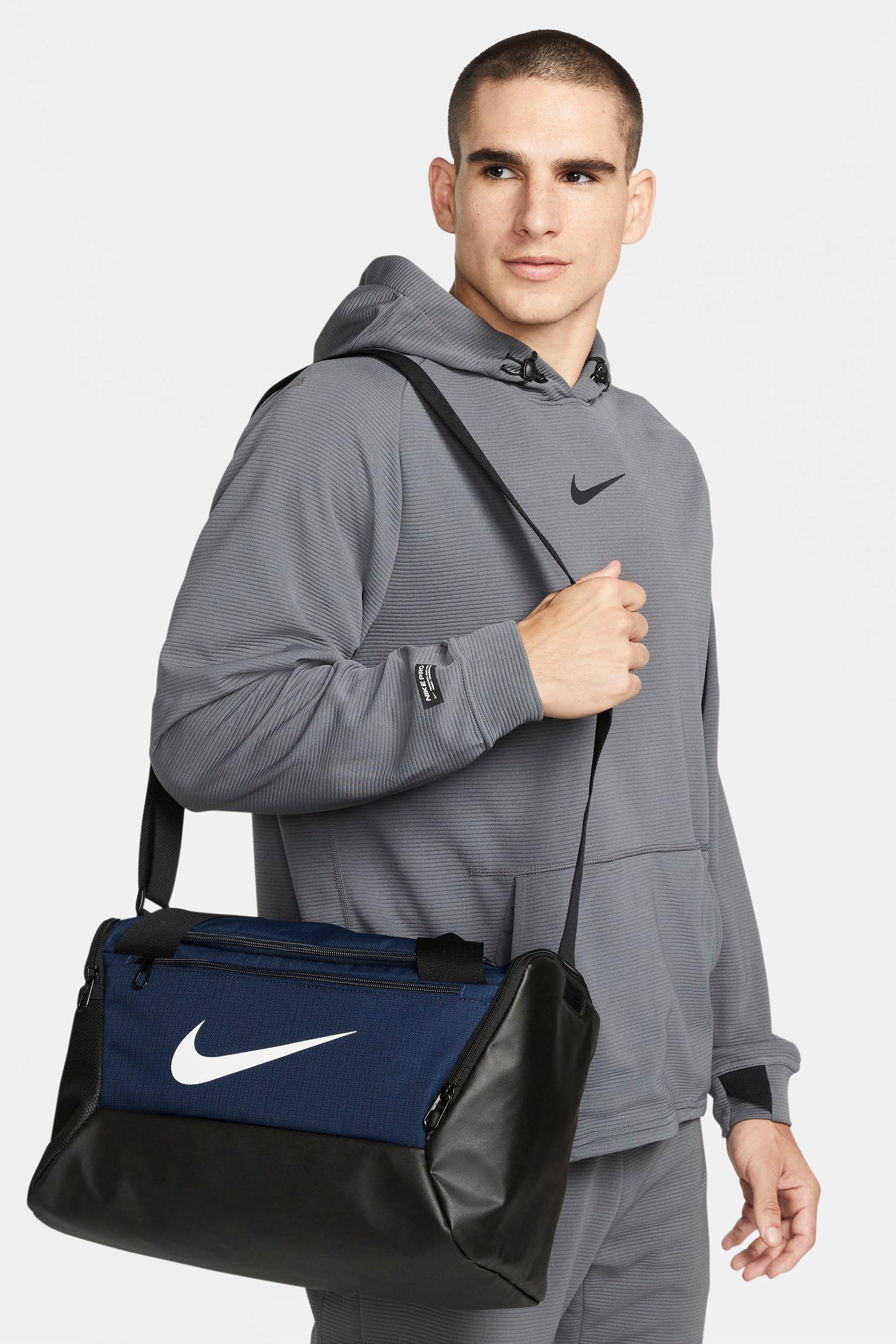 Buy Nike Navy Brasilia 9.5 Training Duffel Bag Extra Small 25L from Next Luxembourg